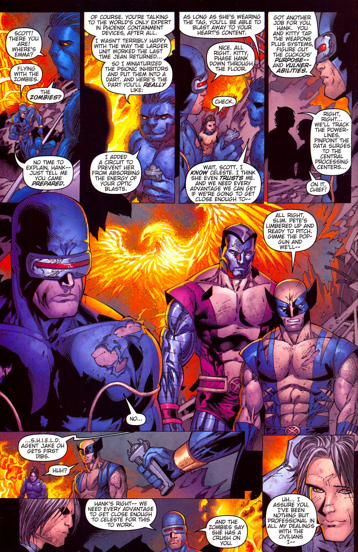 Read online X-Men: Phoenix - Warsong comic -  Issue #4 - 10