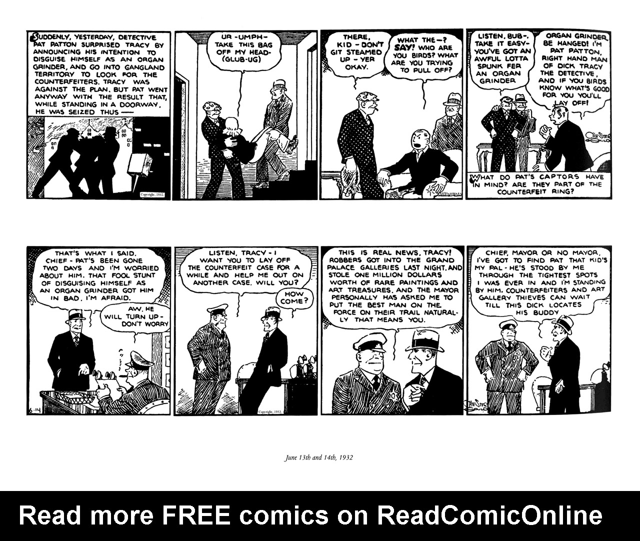 Read online The Complete Chester Gould's Dick Tracy comic -  Issue # TPB 1 (Part 1) - 132