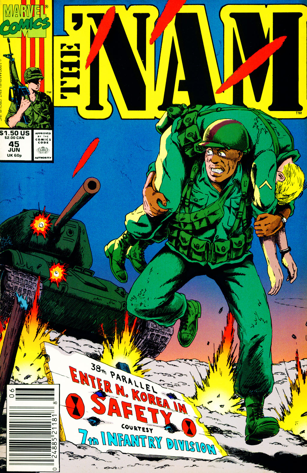 Read online The 'Nam comic -  Issue #45 - 1