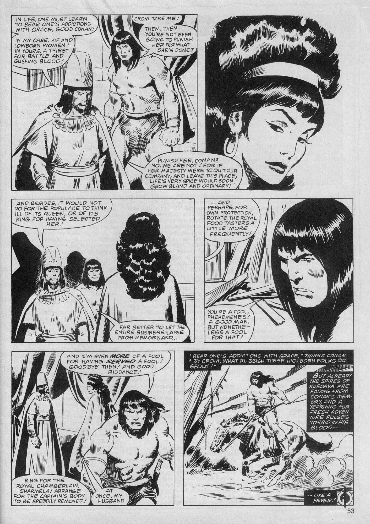 Read online The Savage Sword Of Conan comic -  Issue #61 - 53