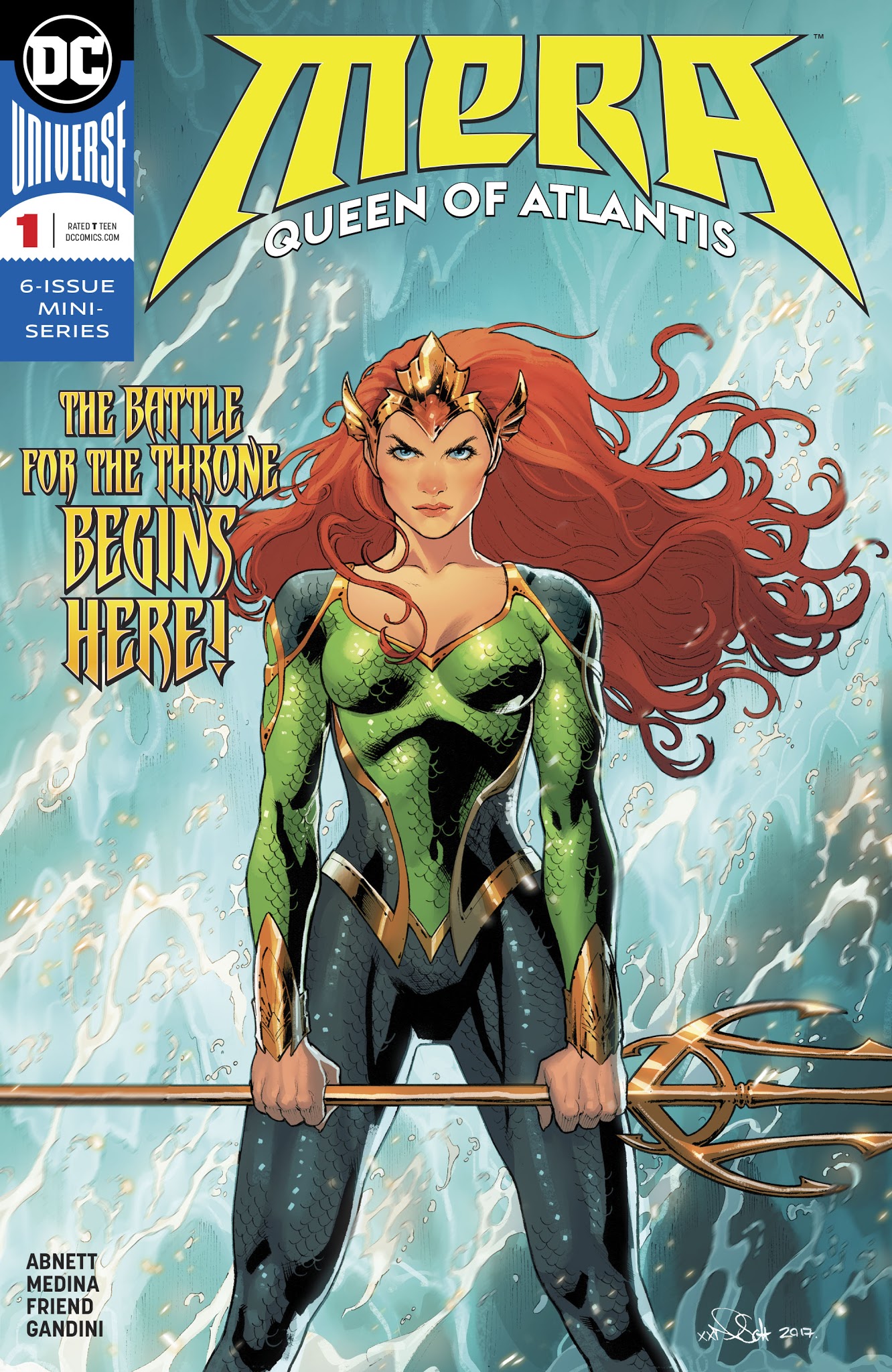 Read online Mera: Queen of Atlantis comic -  Issue #1 - 1