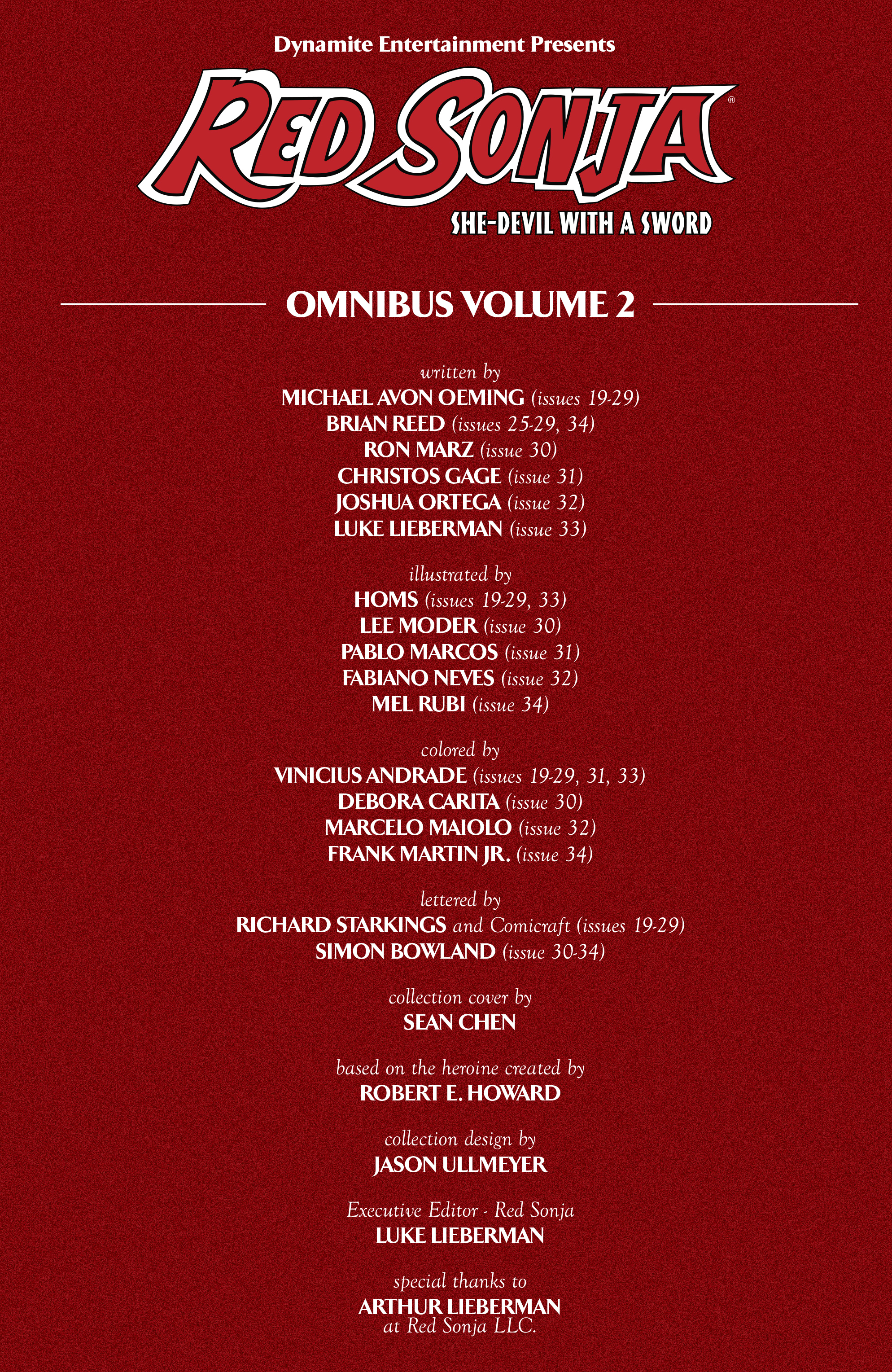 Read online Red Sonja Omnibus comic -  Issue # TPB 2 (Part 1) - 5