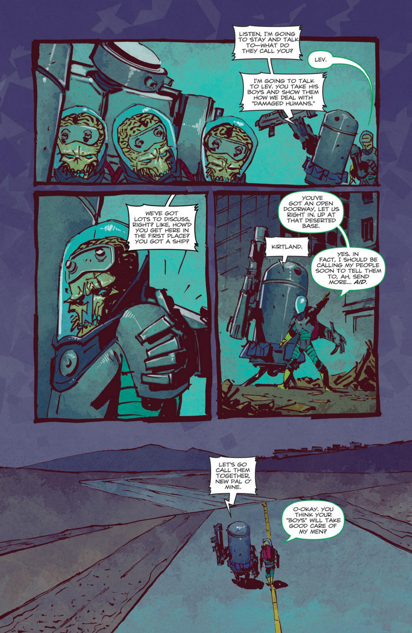 Read online Mars Attacks Zombie VS. Robots comic -  Issue # Full - 20