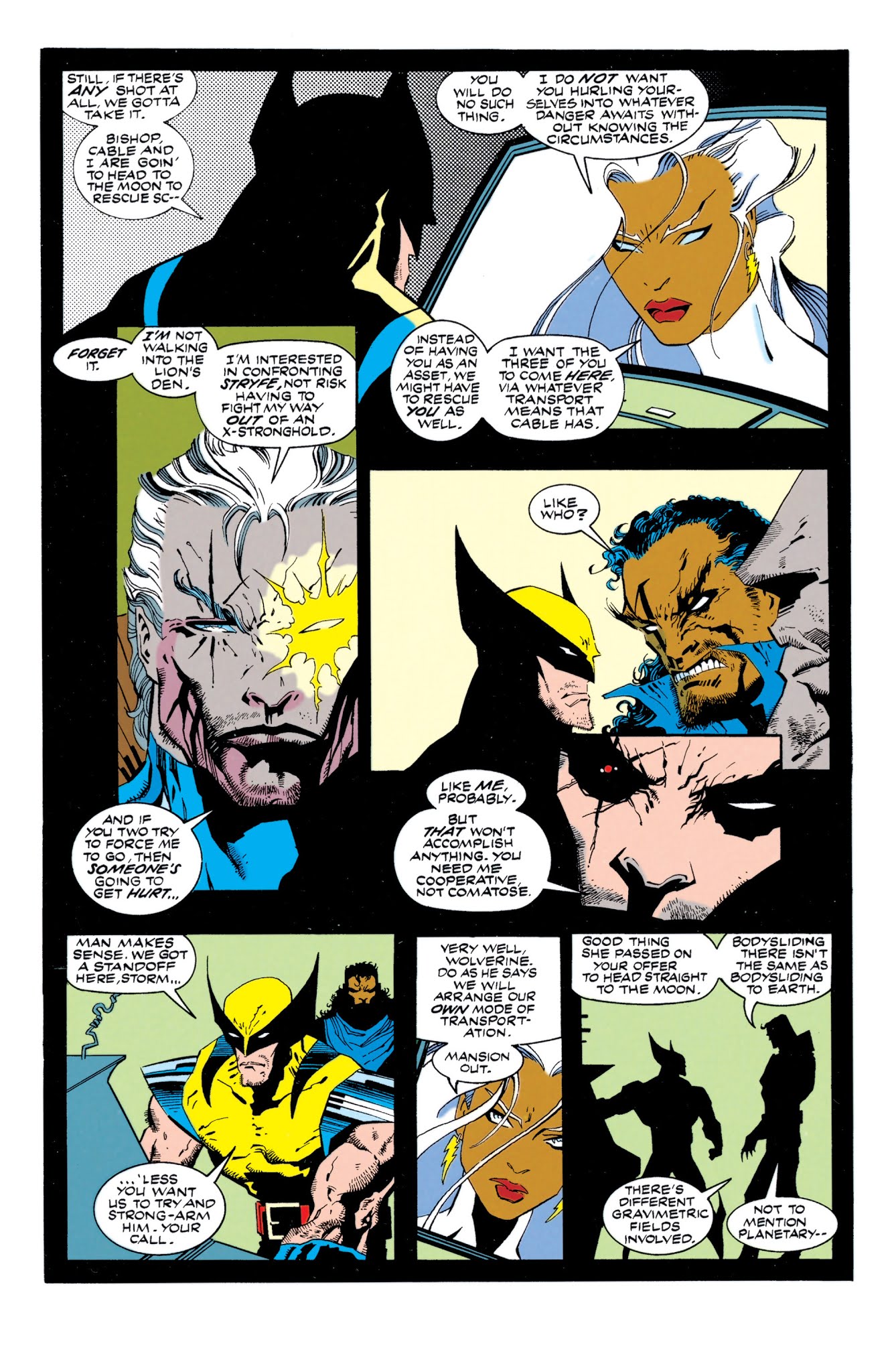 Read online X-Men: X-Cutioner's Song comic -  Issue # TPB - 217