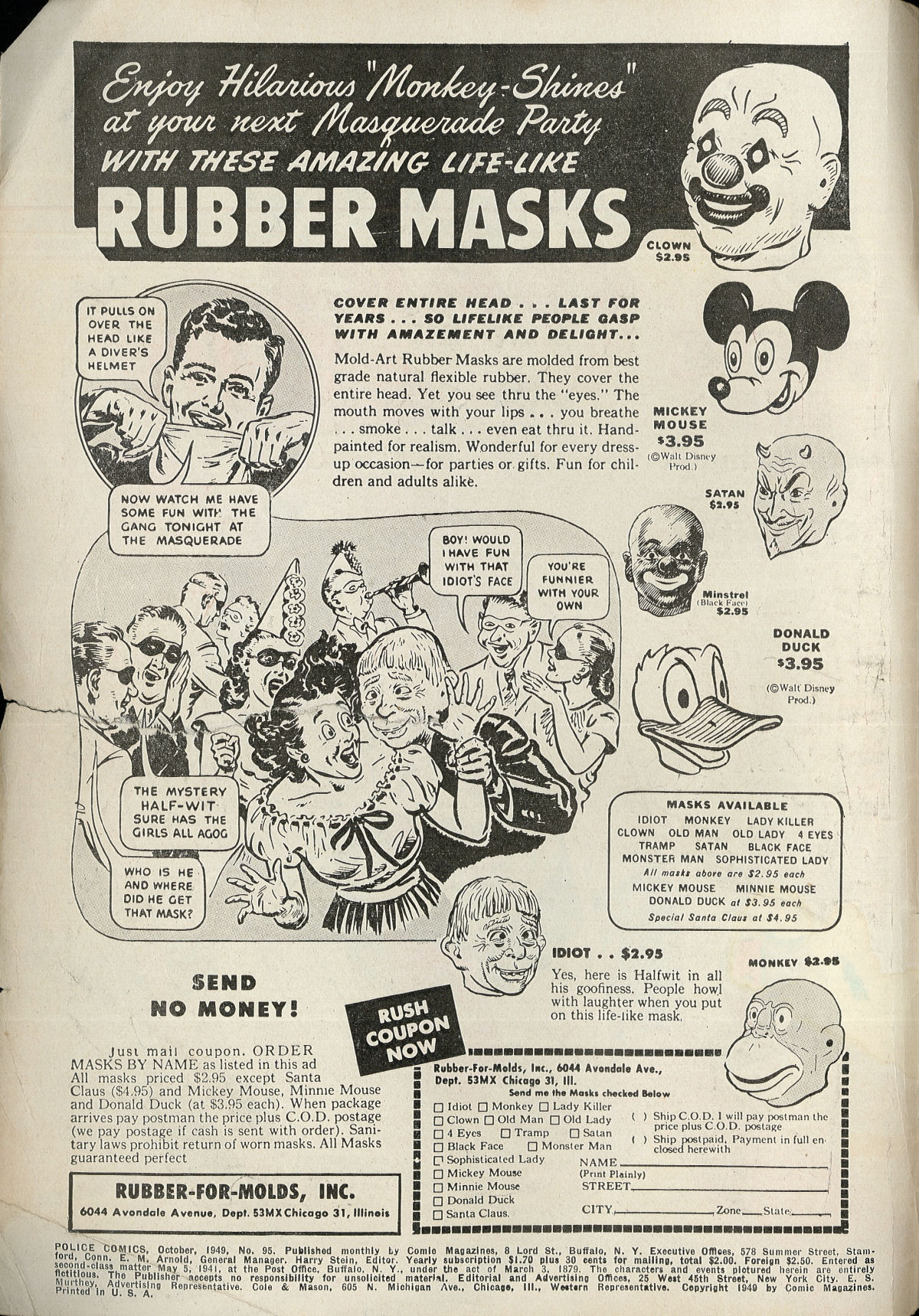 Read online Police Comics comic -  Issue #95 - 2