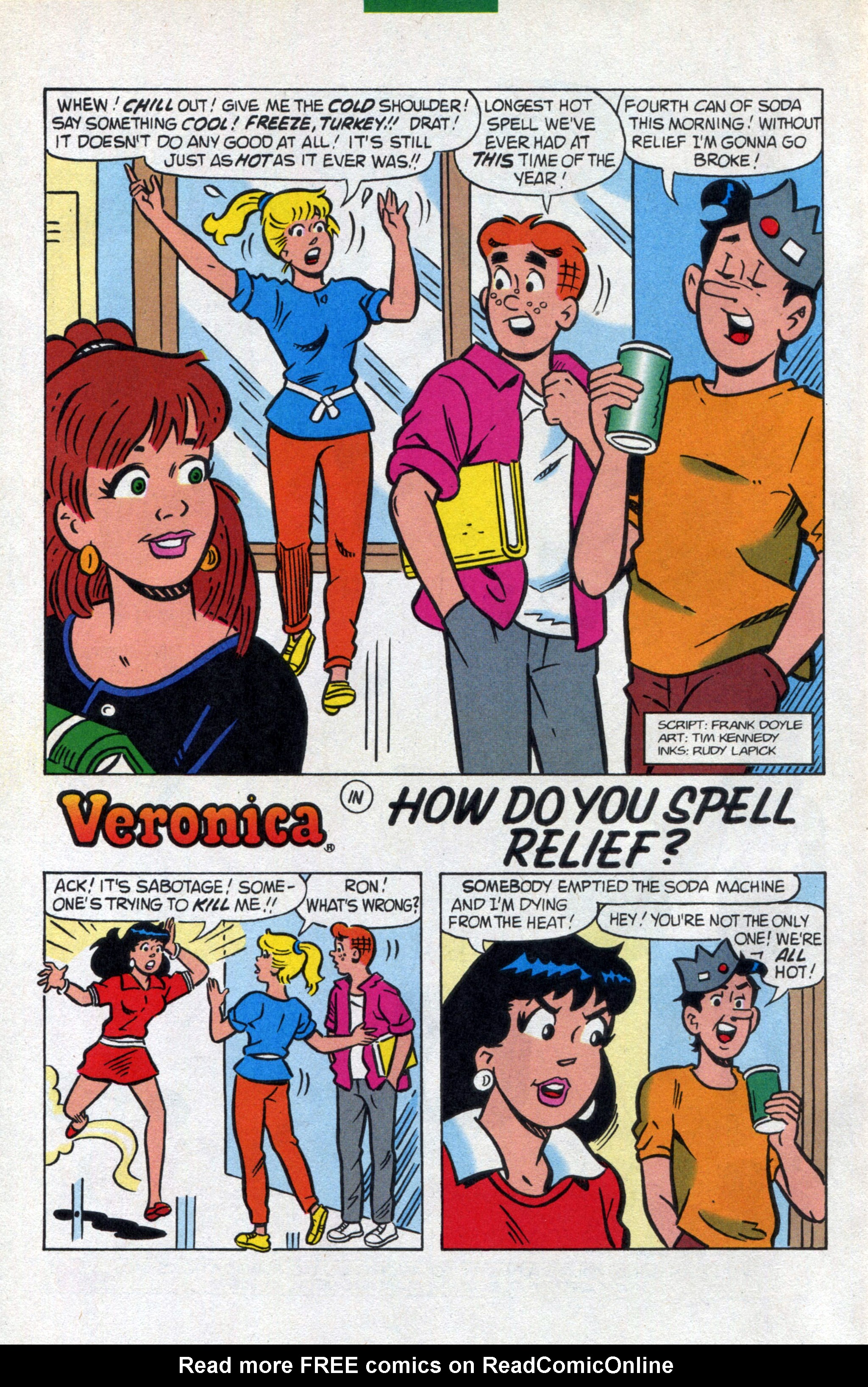 Read online Veronica comic -  Issue #54 - 21