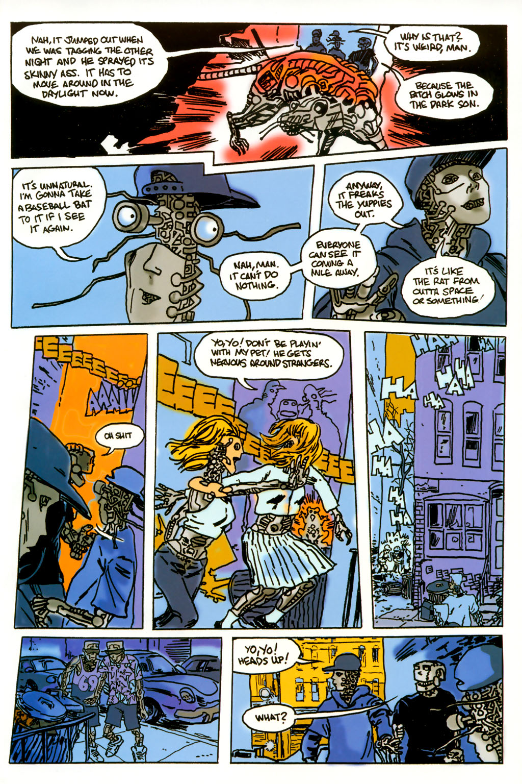 Read online NYC Mech: beta LOVE comic -  Issue #1 - 28