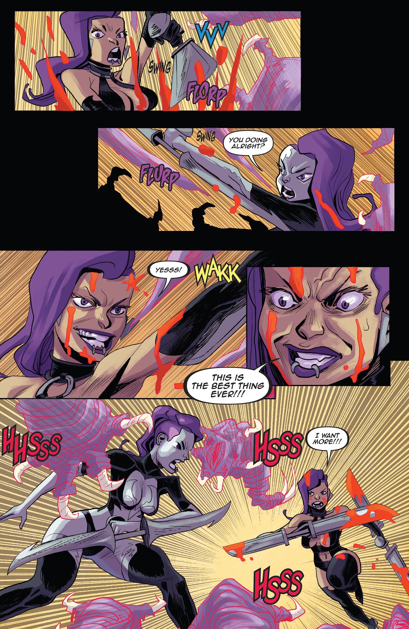 Read online Vampblade Season 3 comic -  Issue #3 - 8