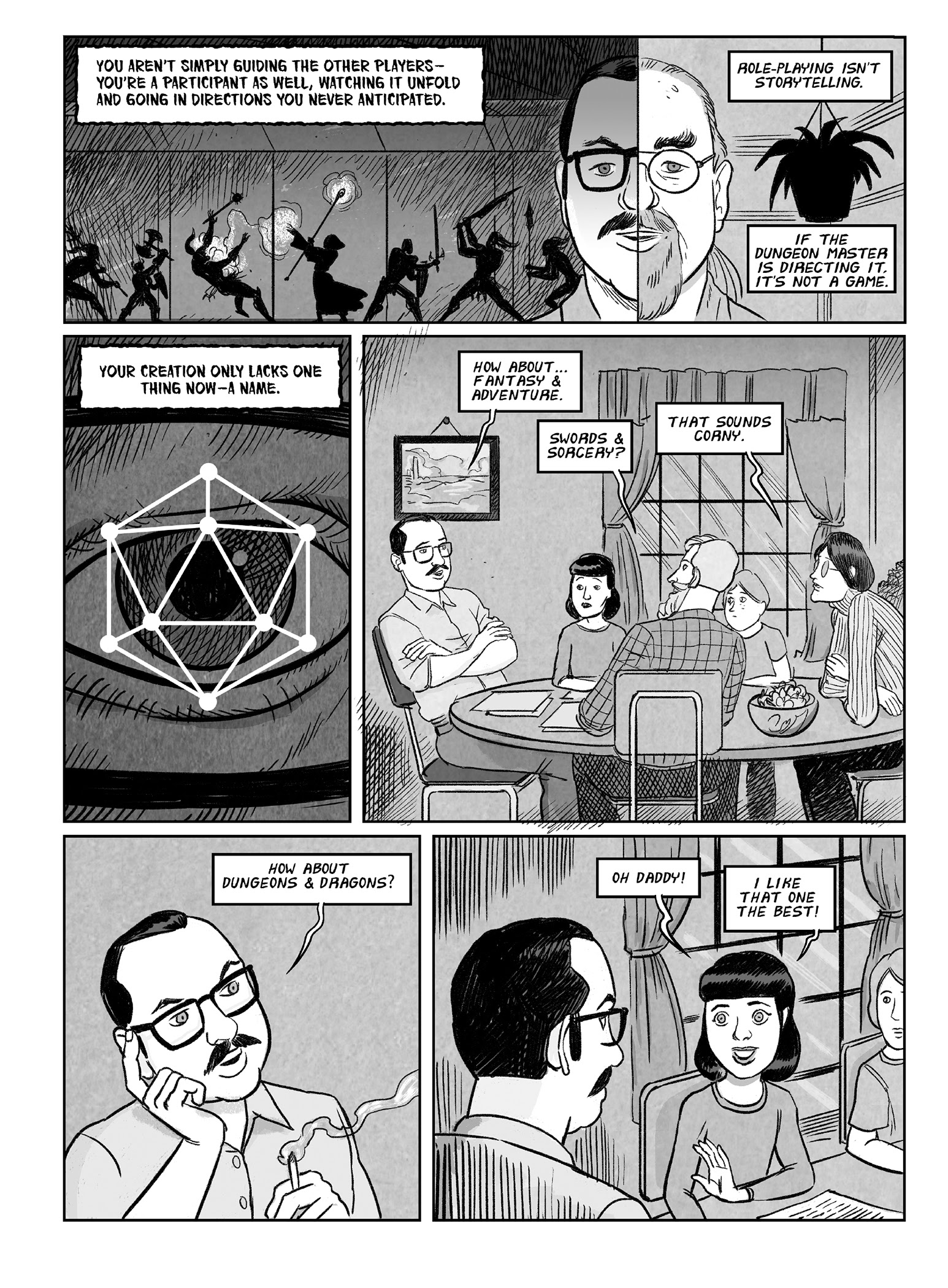 Read online Rise of the Dungeon Master: Gary Gygax and the Creation of D&D comic -  Issue # TPB - 69