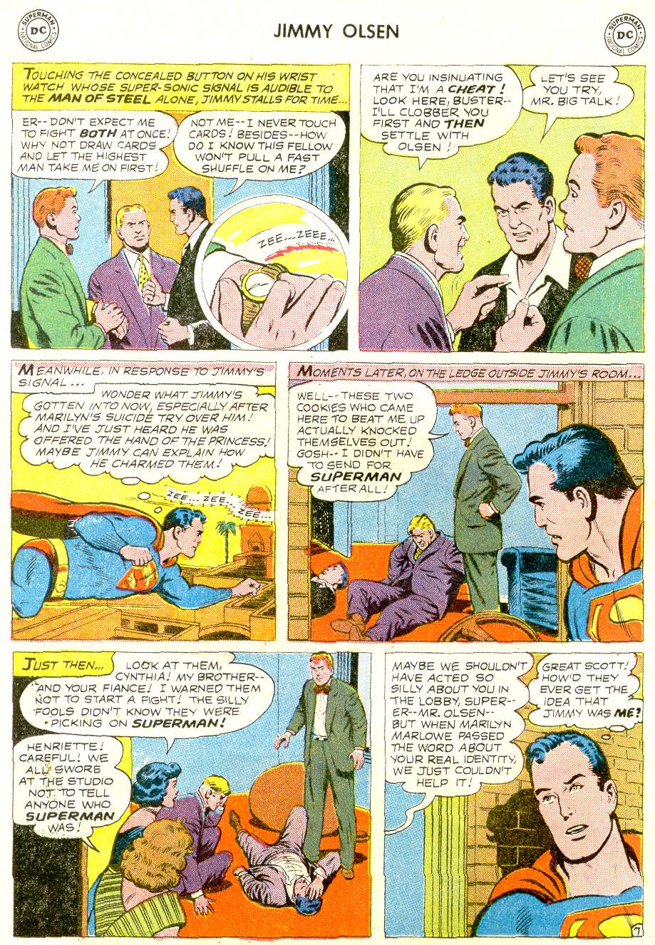 Read online Superman's Pal Jimmy Olsen comic -  Issue #33 - 20