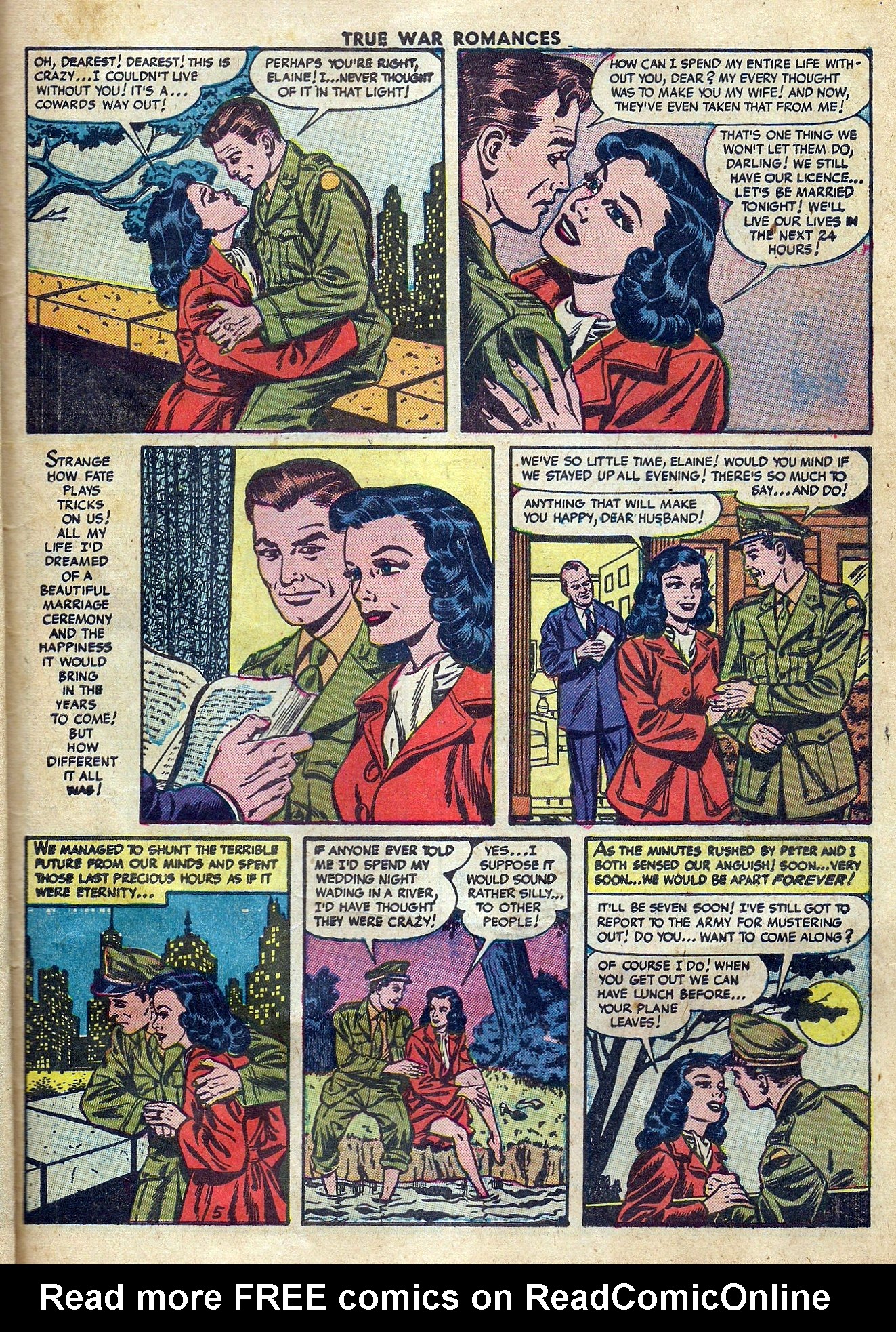 Read online True War Romances comic -  Issue #10 - 31