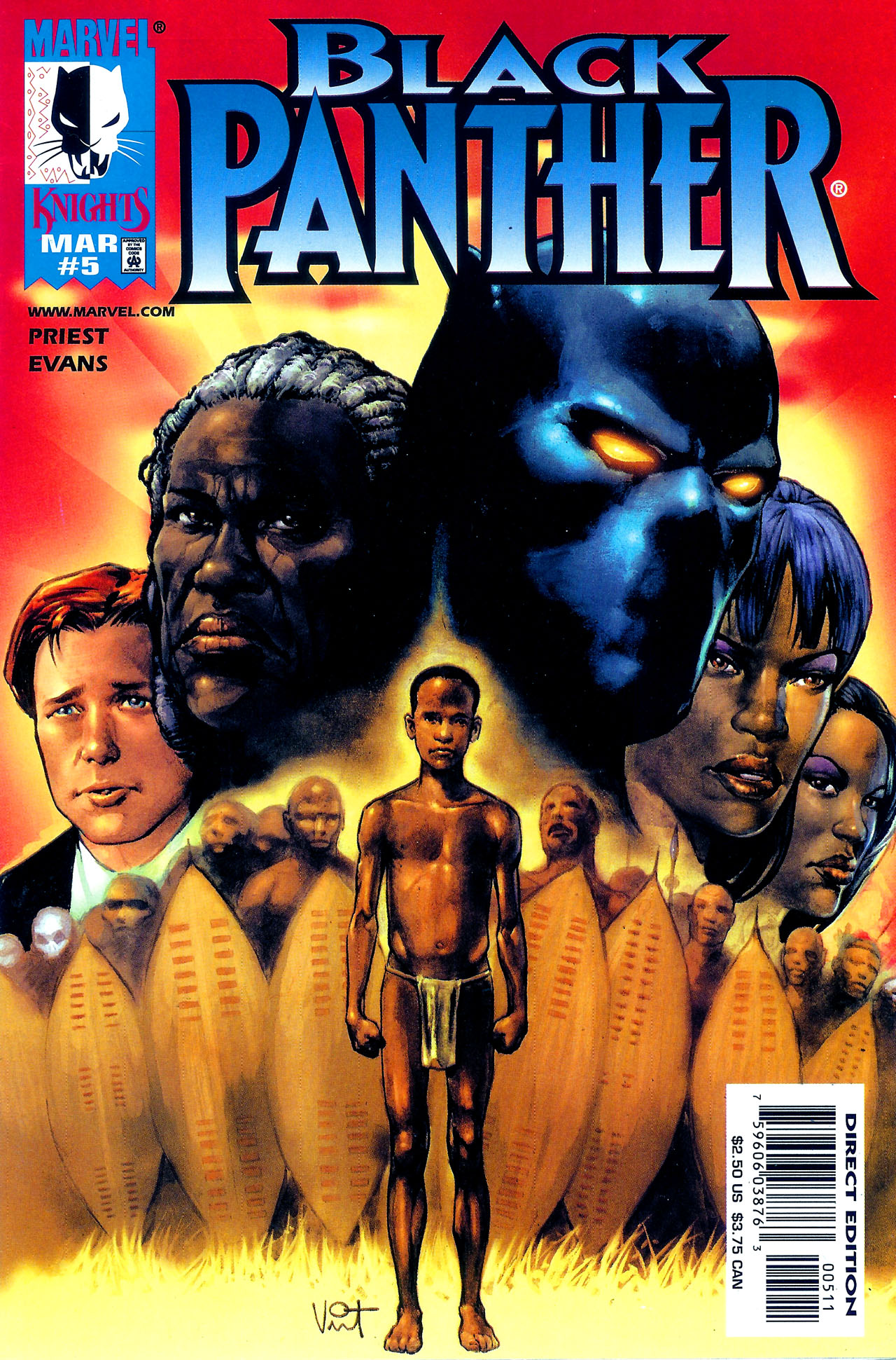 Read online Black Panther (1998) comic -  Issue #5 - 1