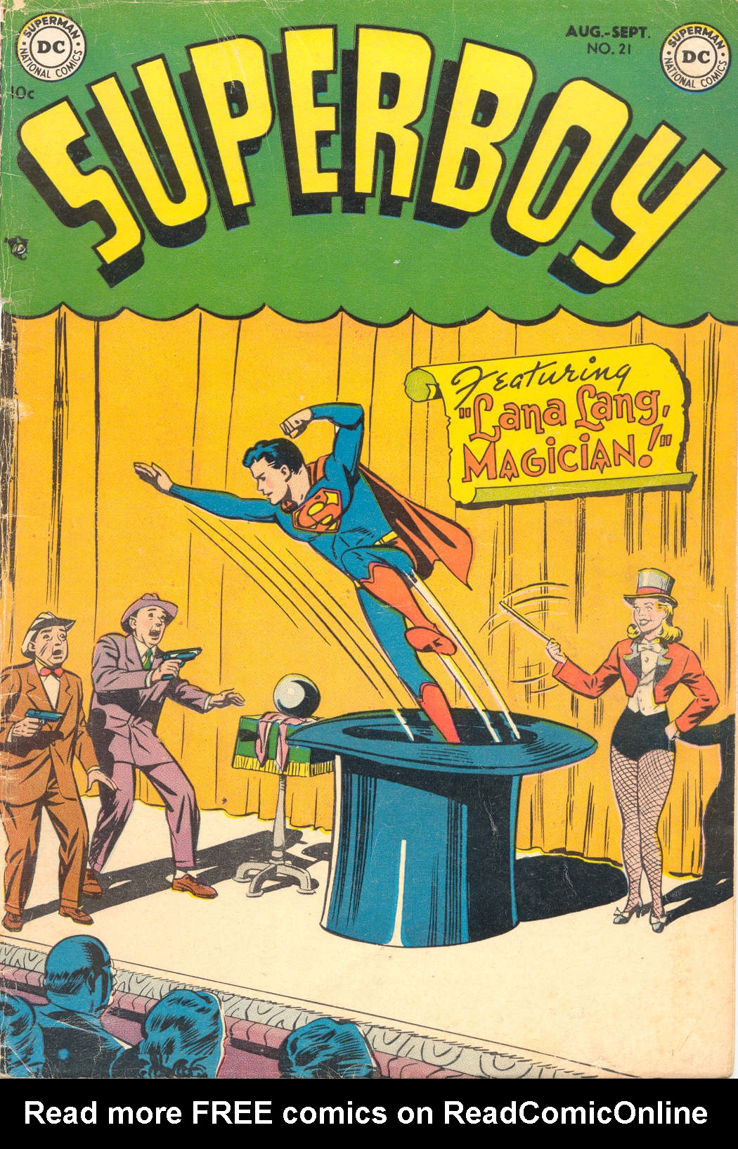 Read online Superboy (1949) comic -  Issue #21 - 1