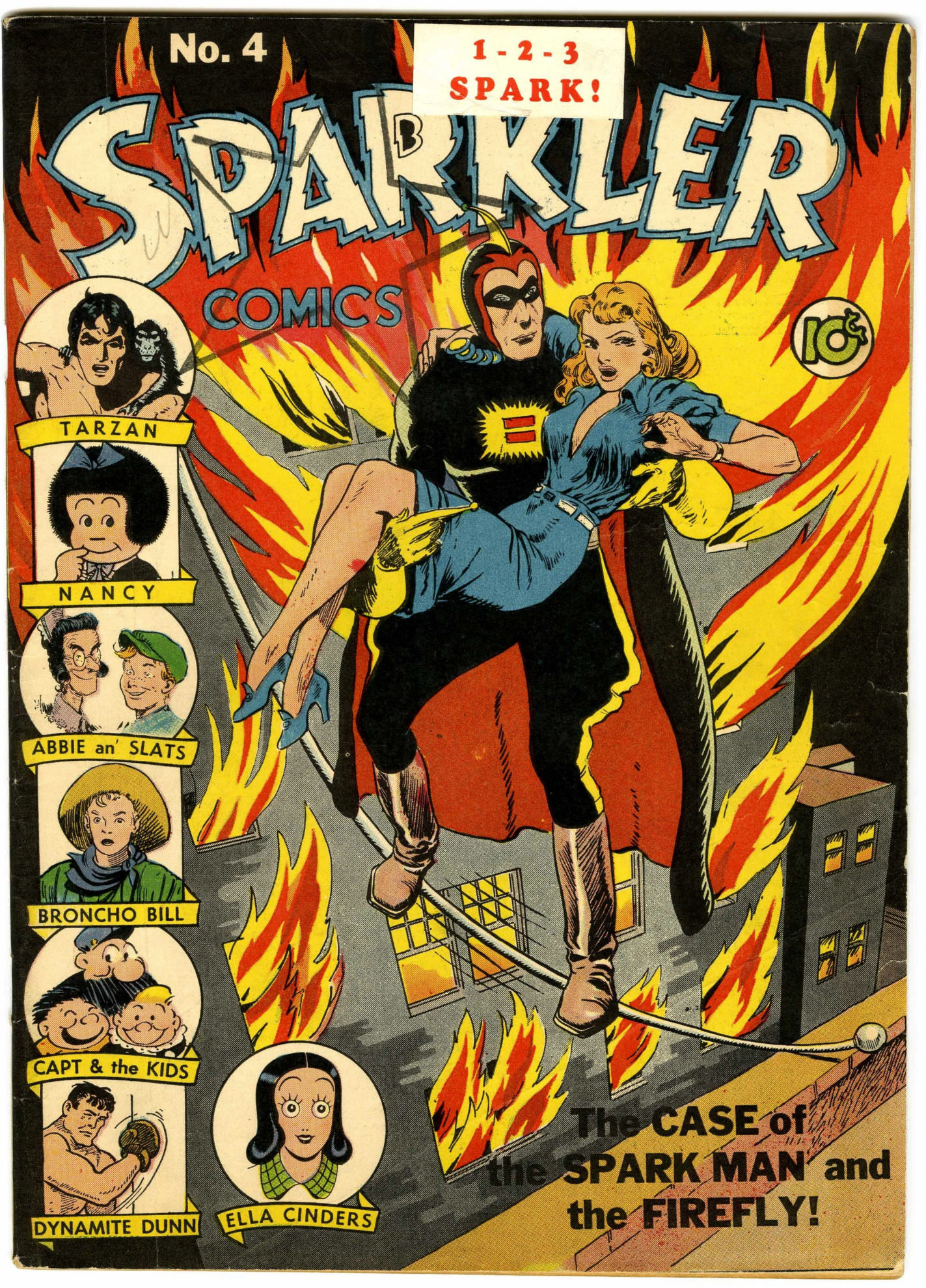 Read online Sparkler Comics comic -  Issue #4 - 1