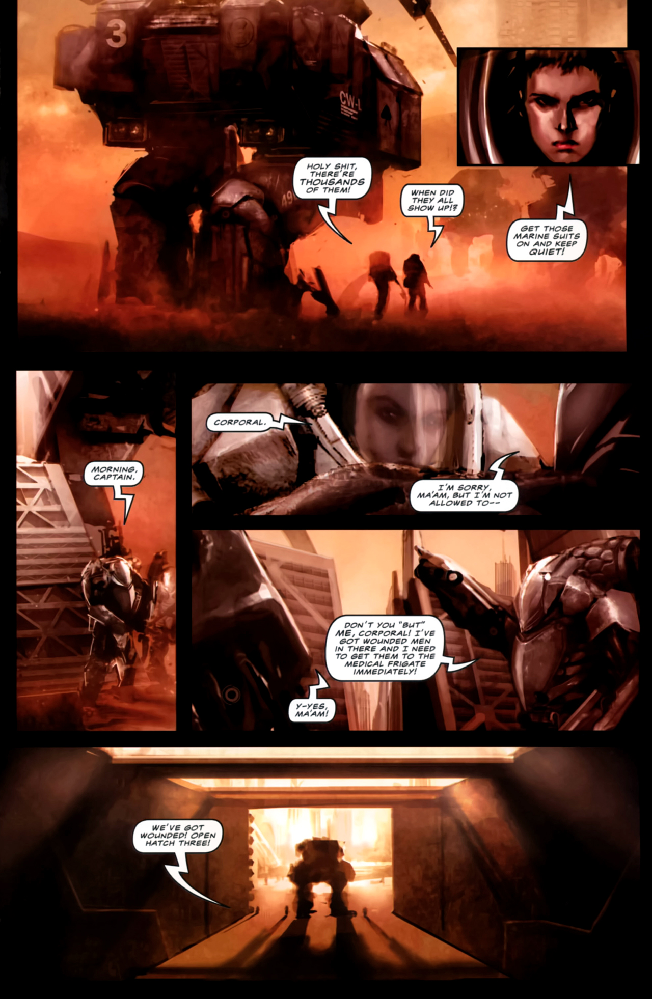 Read online Shrapnel: Aristeia Rising comic -  Issue #4 - 3