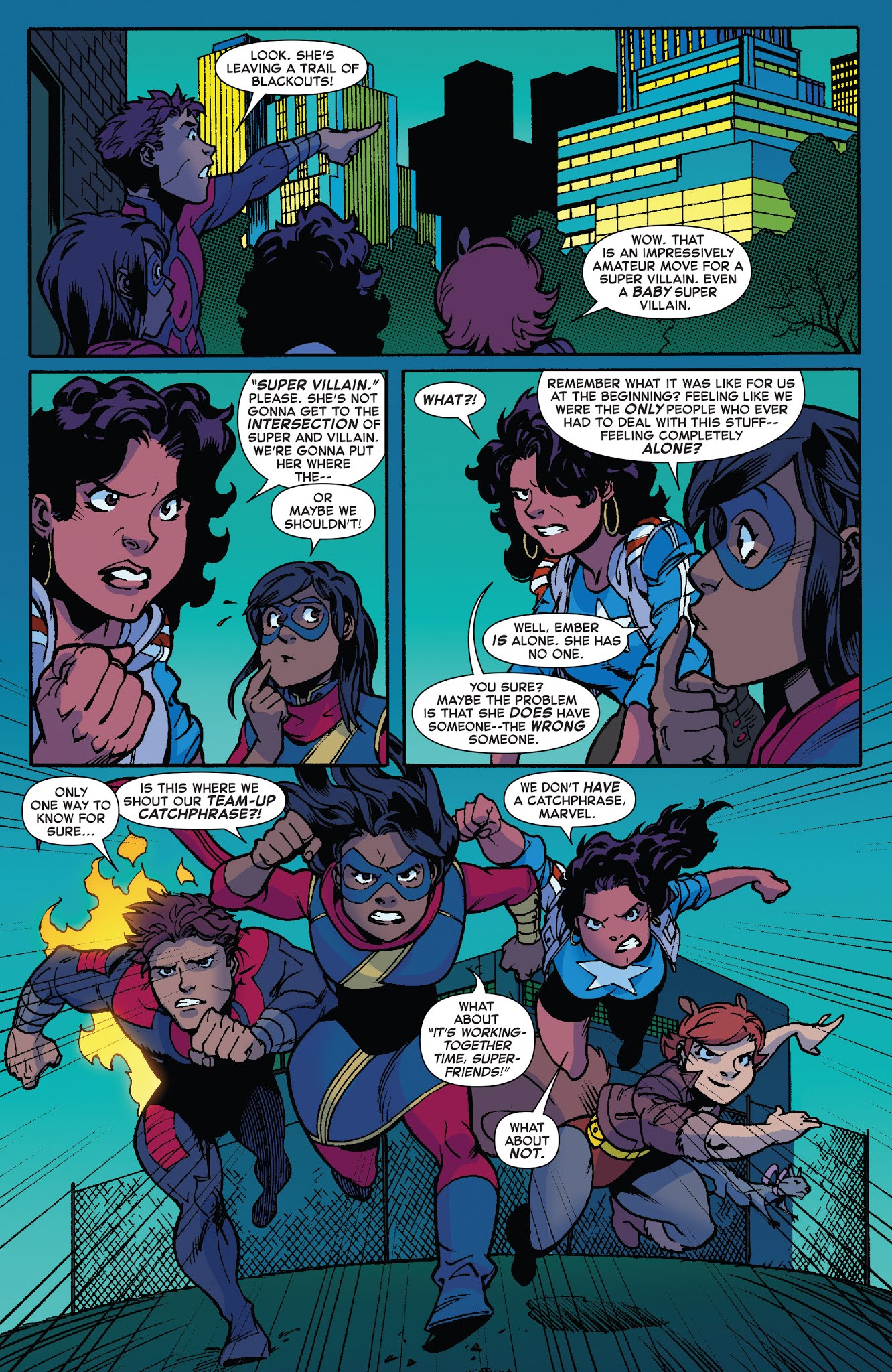 Read online Marvel Rising: Ms. Marvel/Squirrel Girl comic -  Issue # Full - 21