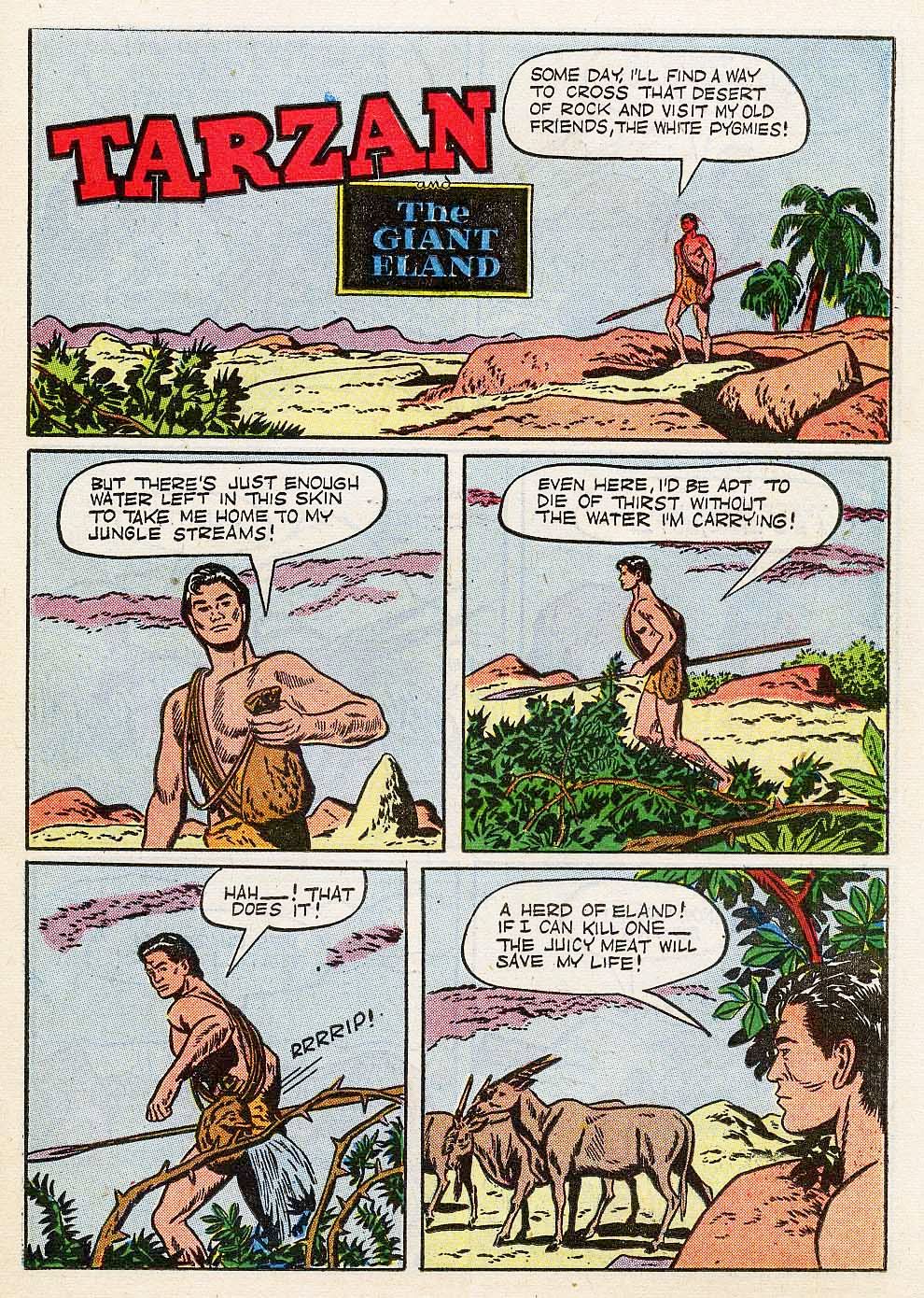 Read online Tarzan (1948) comic -  Issue #16 - 43