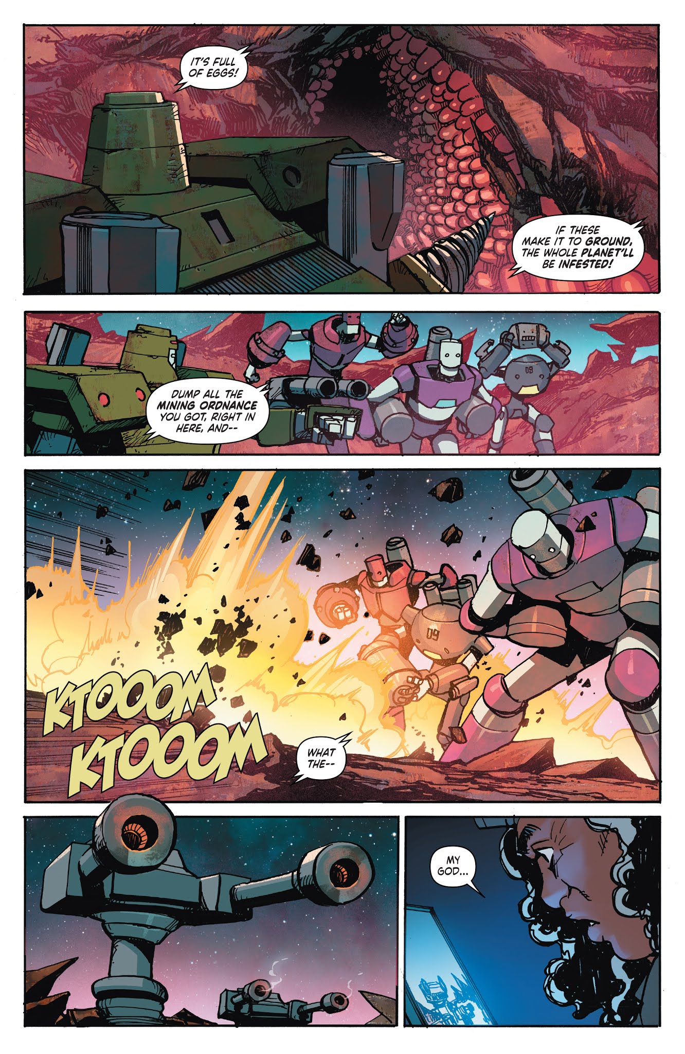 Read online Mech Cadet Yu comic -  Issue #9 - 12