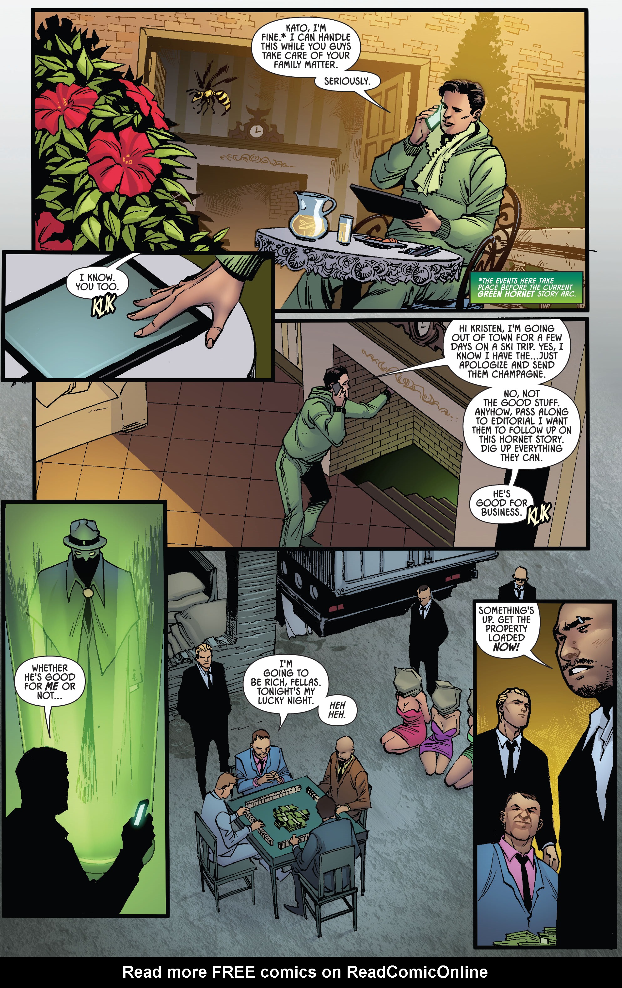 Read online Green Hornet: One Night in Bangkok comic -  Issue # Full - 10