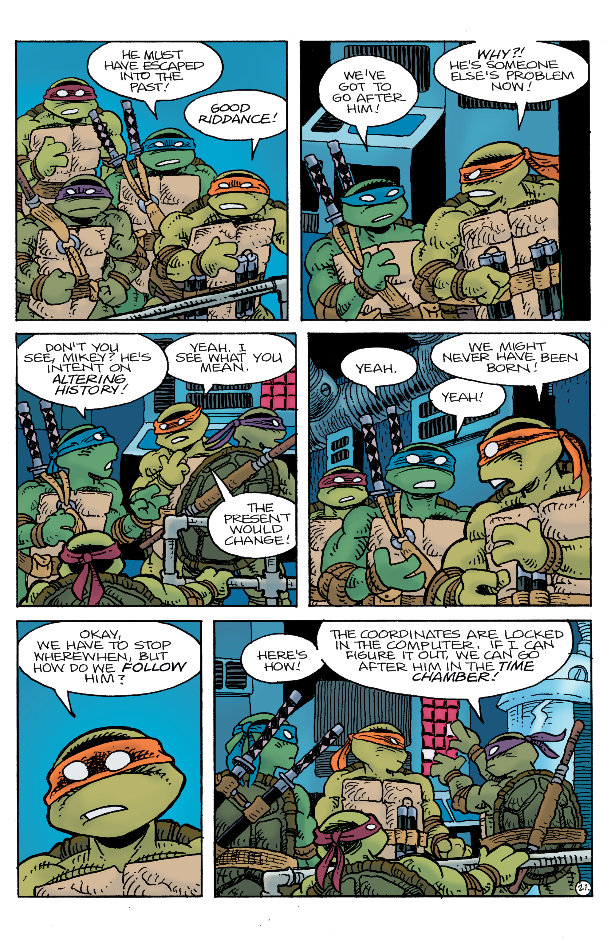 Read online Teenage Mutant Ninja Turtles/Usagi Yojimbo: WhereWhen comic -  Issue #1 - 22