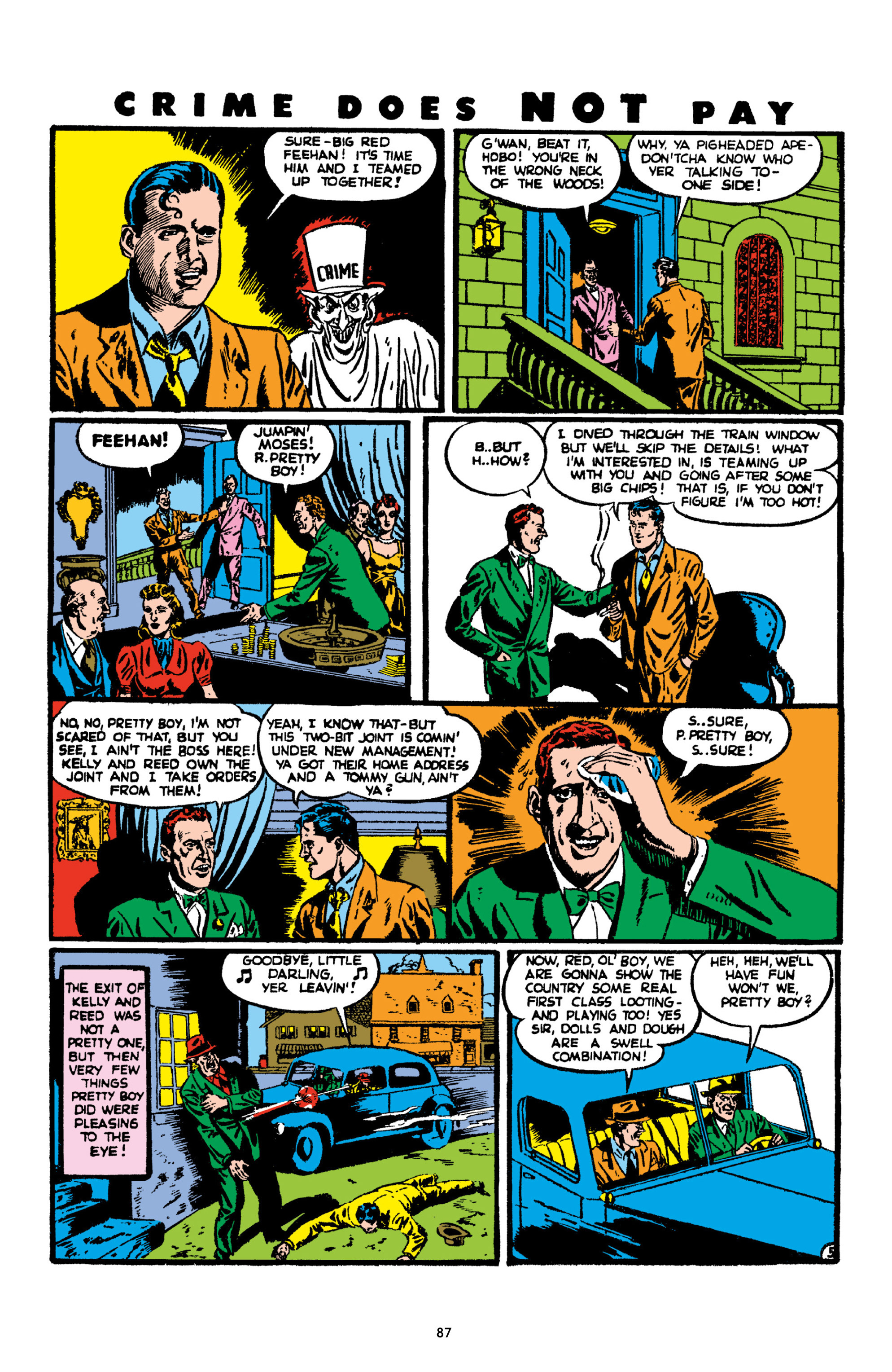 Read online Crime Does Not Pay Archives comic -  Issue # TPB 2 (Part 1) - 87
