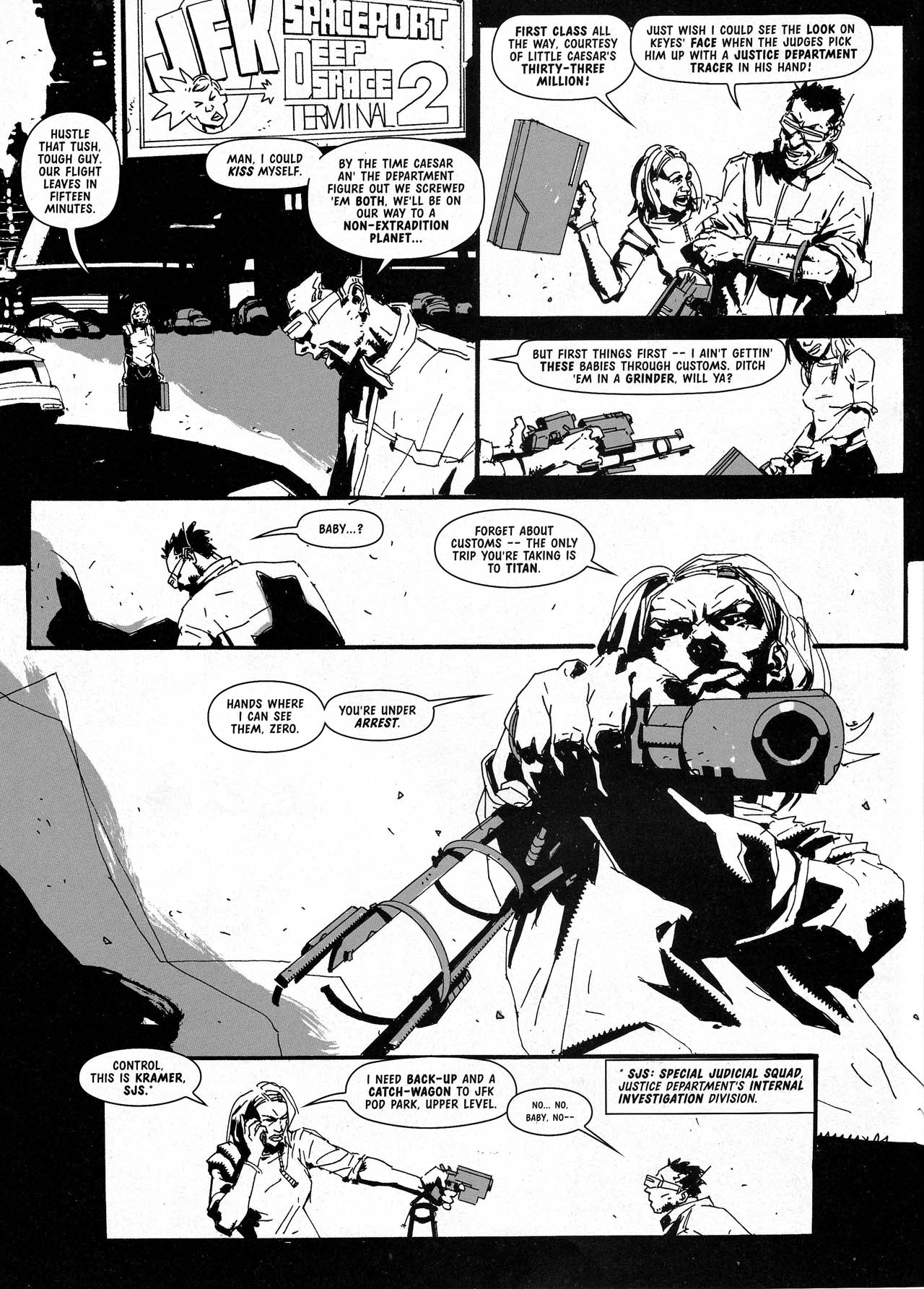 Read online Judge Dredd Megazine (vol. 3) comic -  Issue #68 - 24