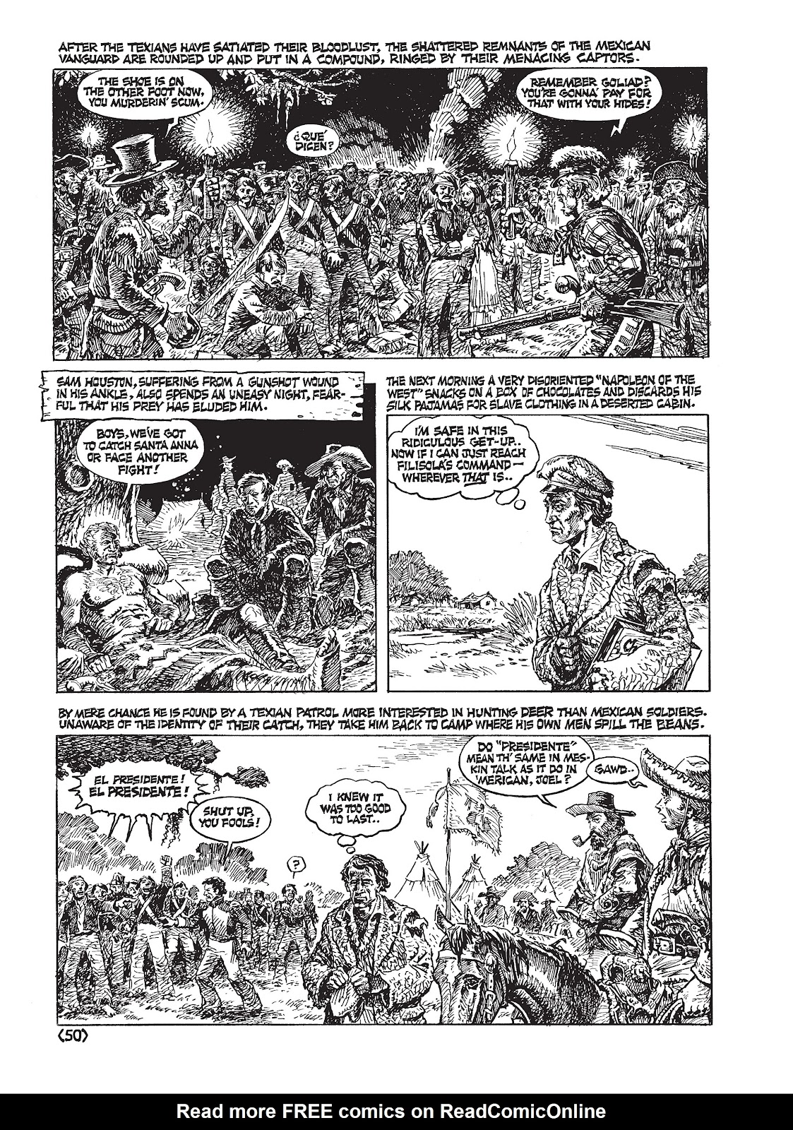 Jack Jackson's American History: Los Tejanos and Lost Cause issue TPB (Part 1) - Page 54