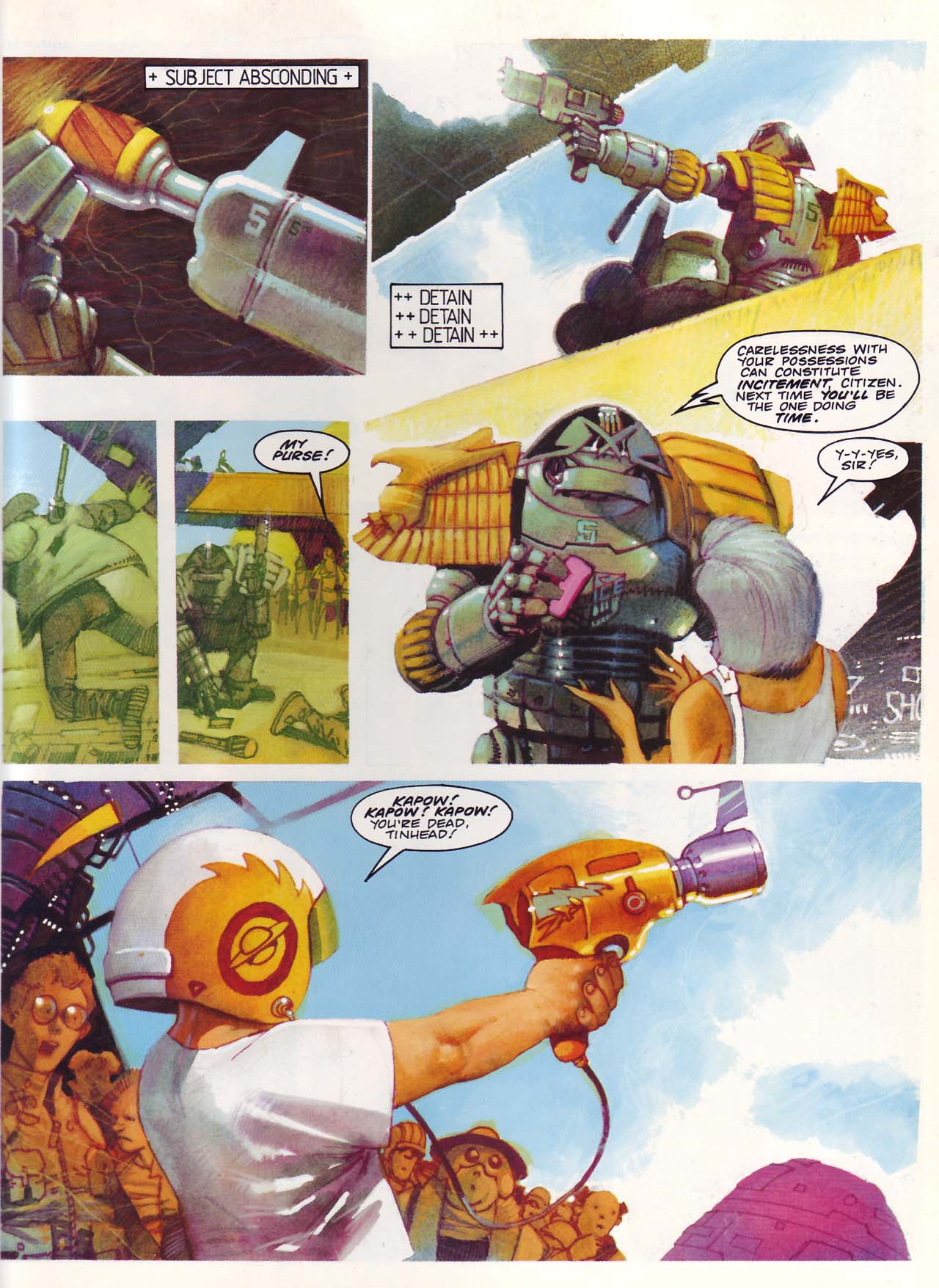 Read online Judge Dredd: Mechanismo comic -  Issue # TPB - 30