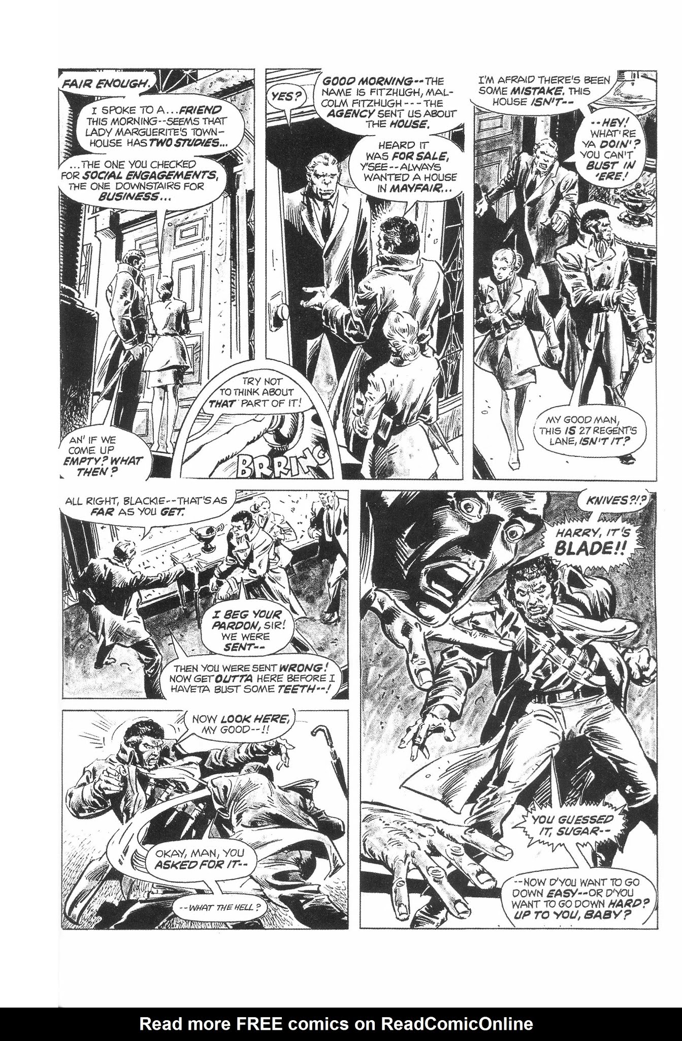 Read online Blade: Black & White comic -  Issue # TPB - 65