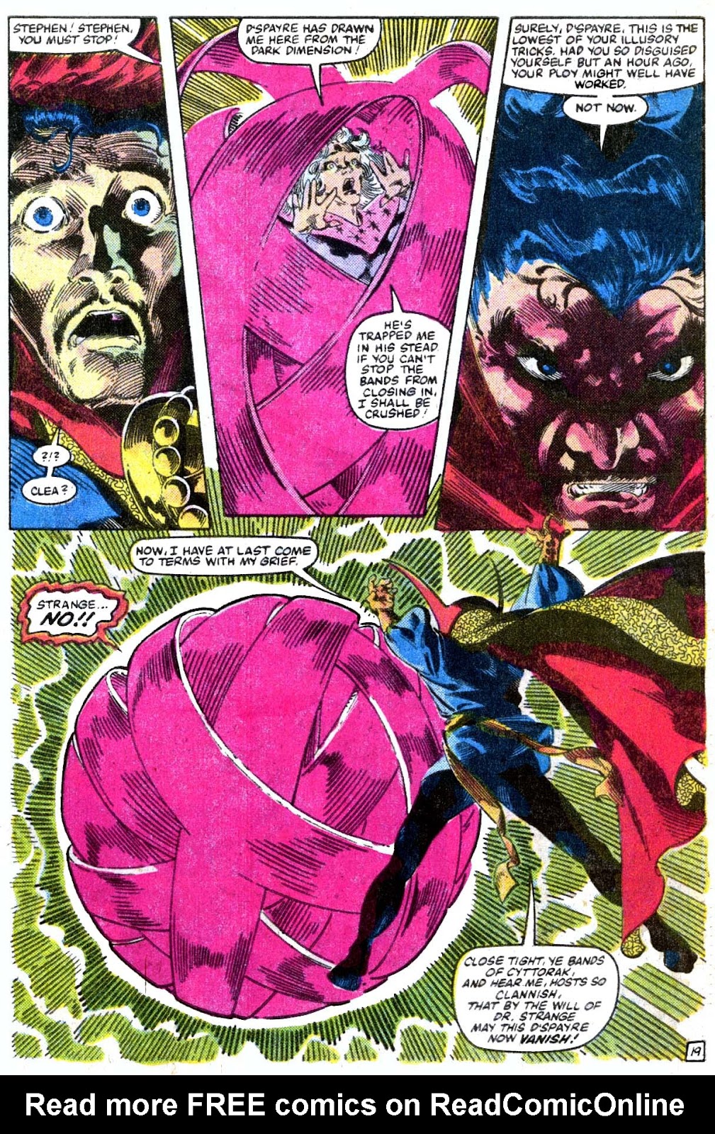 Doctor Strange (1974) issue 55 - Page 20