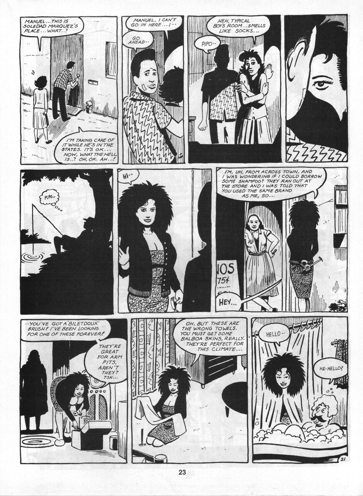 Read online Love and Rockets (1982) comic -  Issue #3 - 25