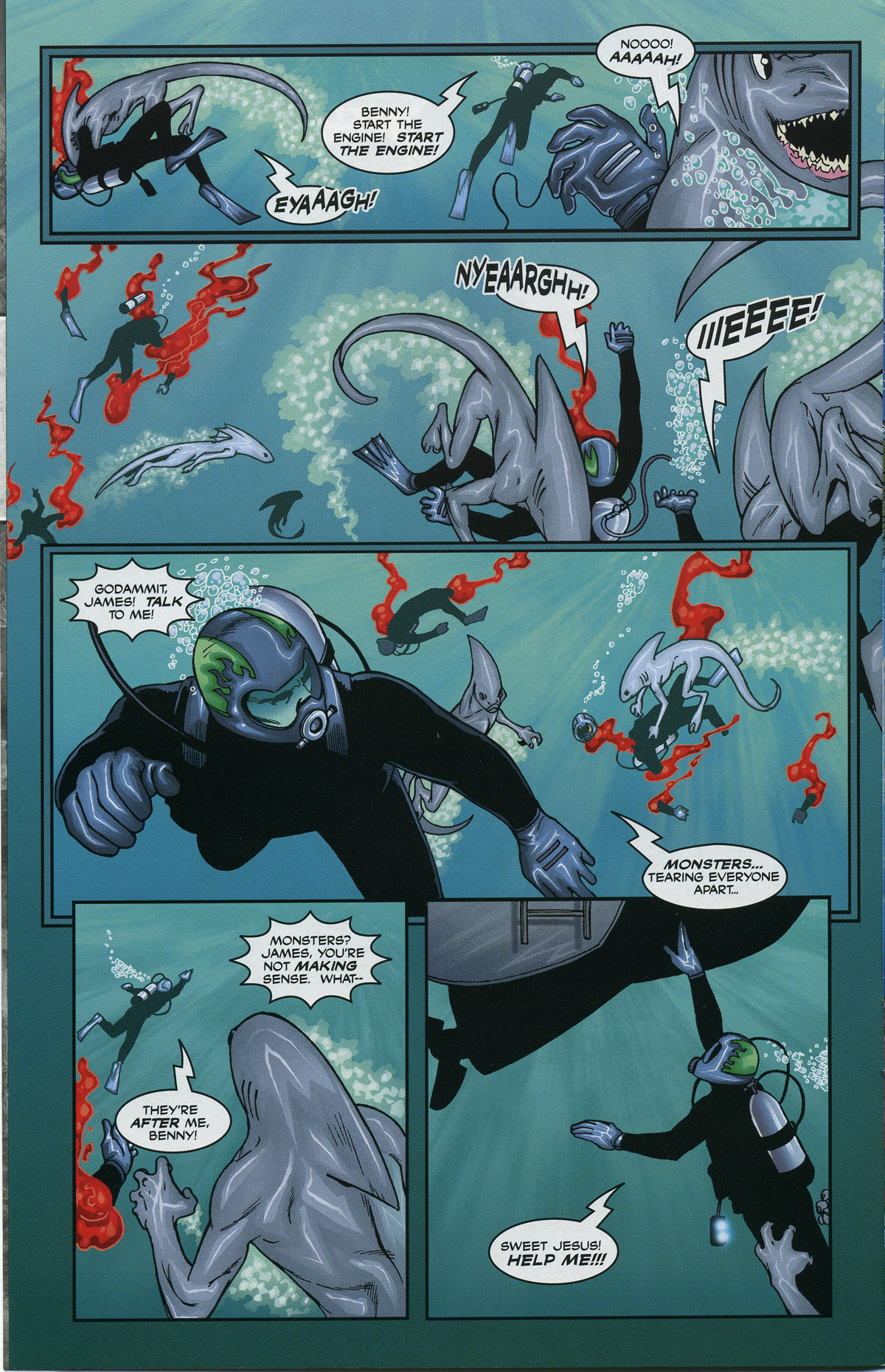 Read online Avengelyne: Dark Depths comic -  Issue #0.5 - 9