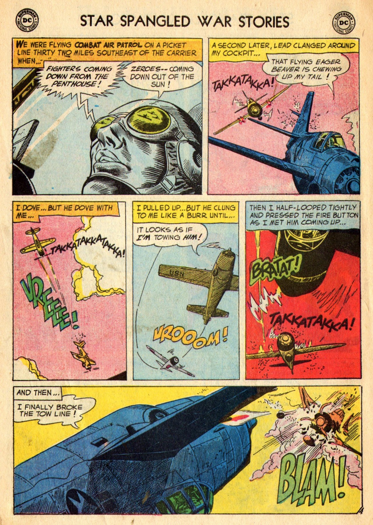 Read online Star Spangled War Stories (1952) comic -  Issue #61 - 6