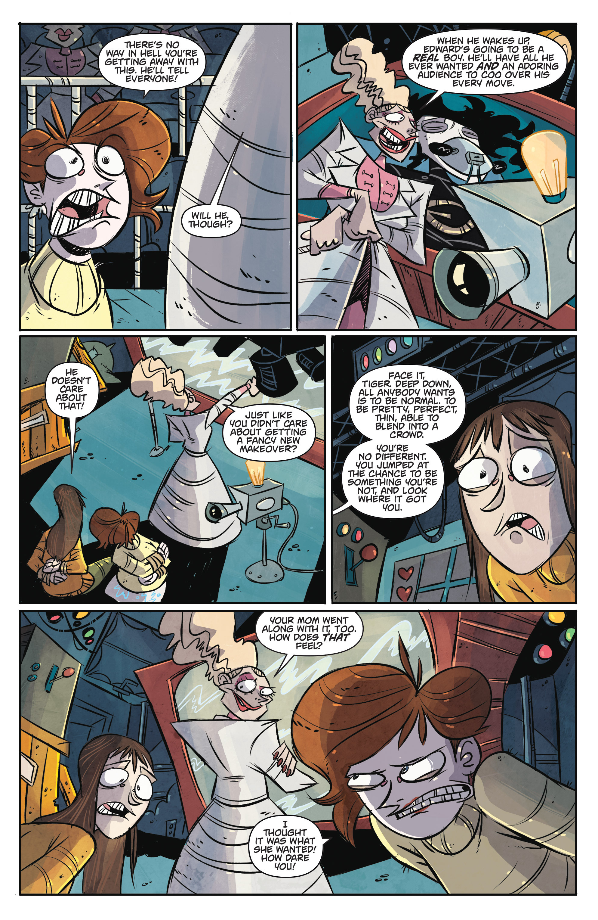 Read online Edward Scissorhands comic -  Issue #10 - 5