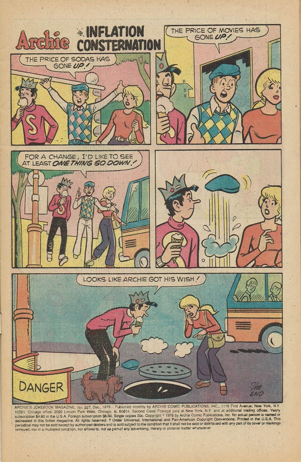 Read online Archie's Joke Book Magazine comic -  Issue #227 - 3