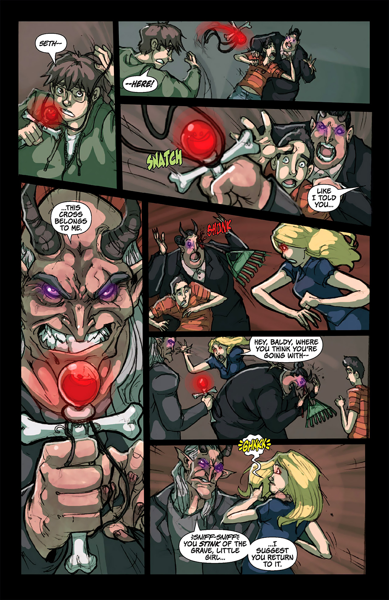 Read online Cindy the Demon Hunter comic -  Issue # TPB - 72