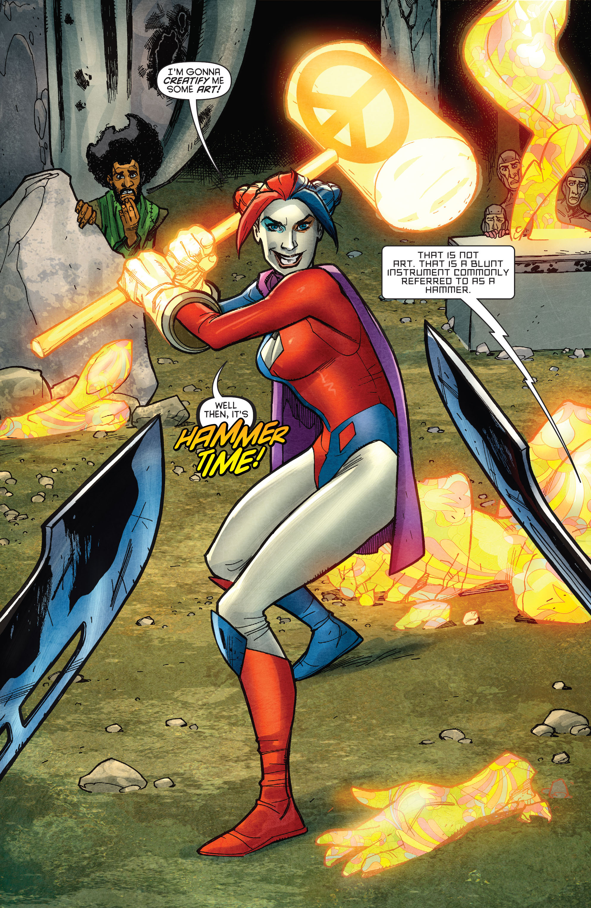 Read online Harley Quinn and Power Girl comic -  Issue #2 - 12