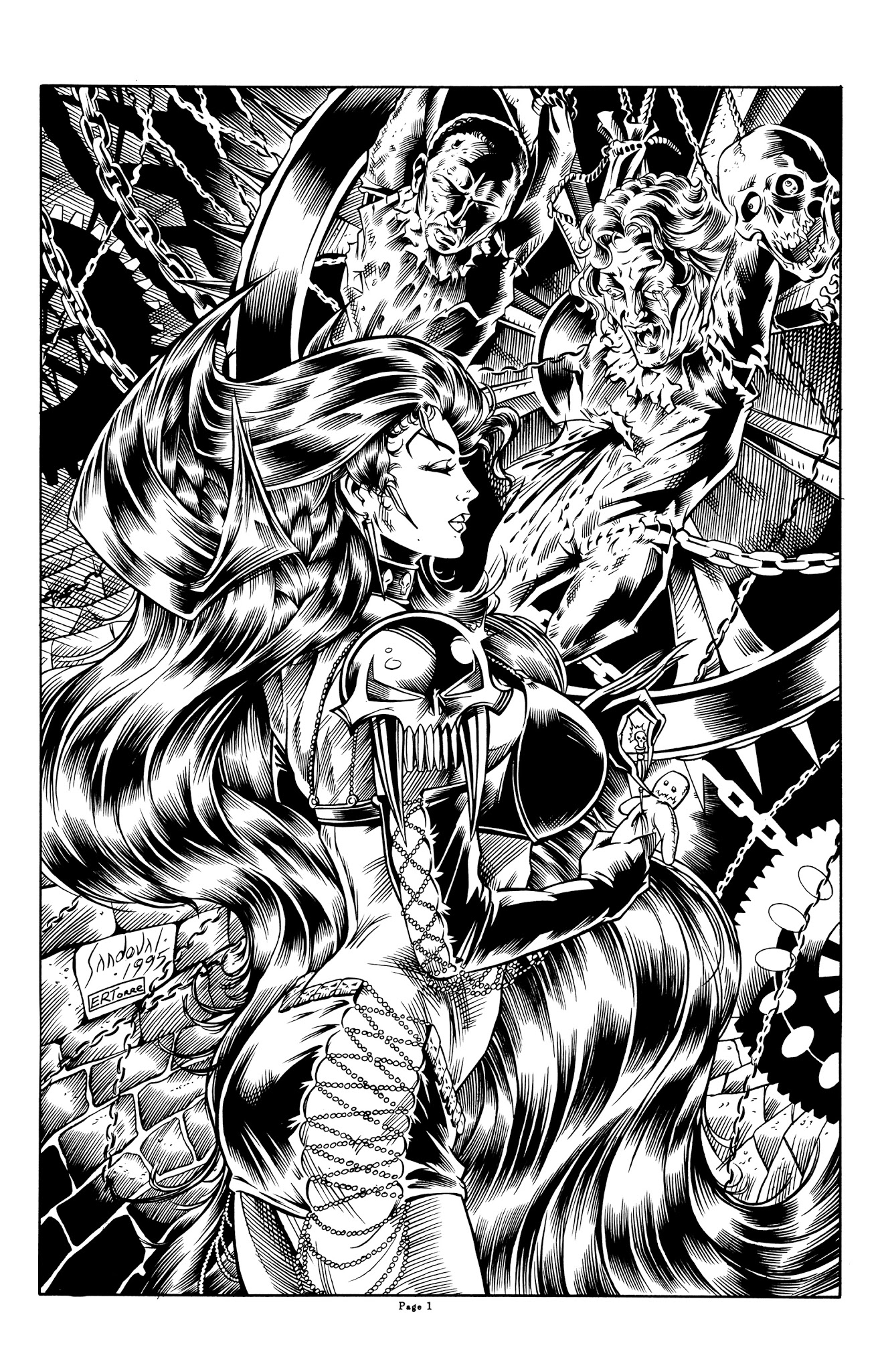 Read online Vampress Luxura Leather Special comic -  Issue # Full - 3