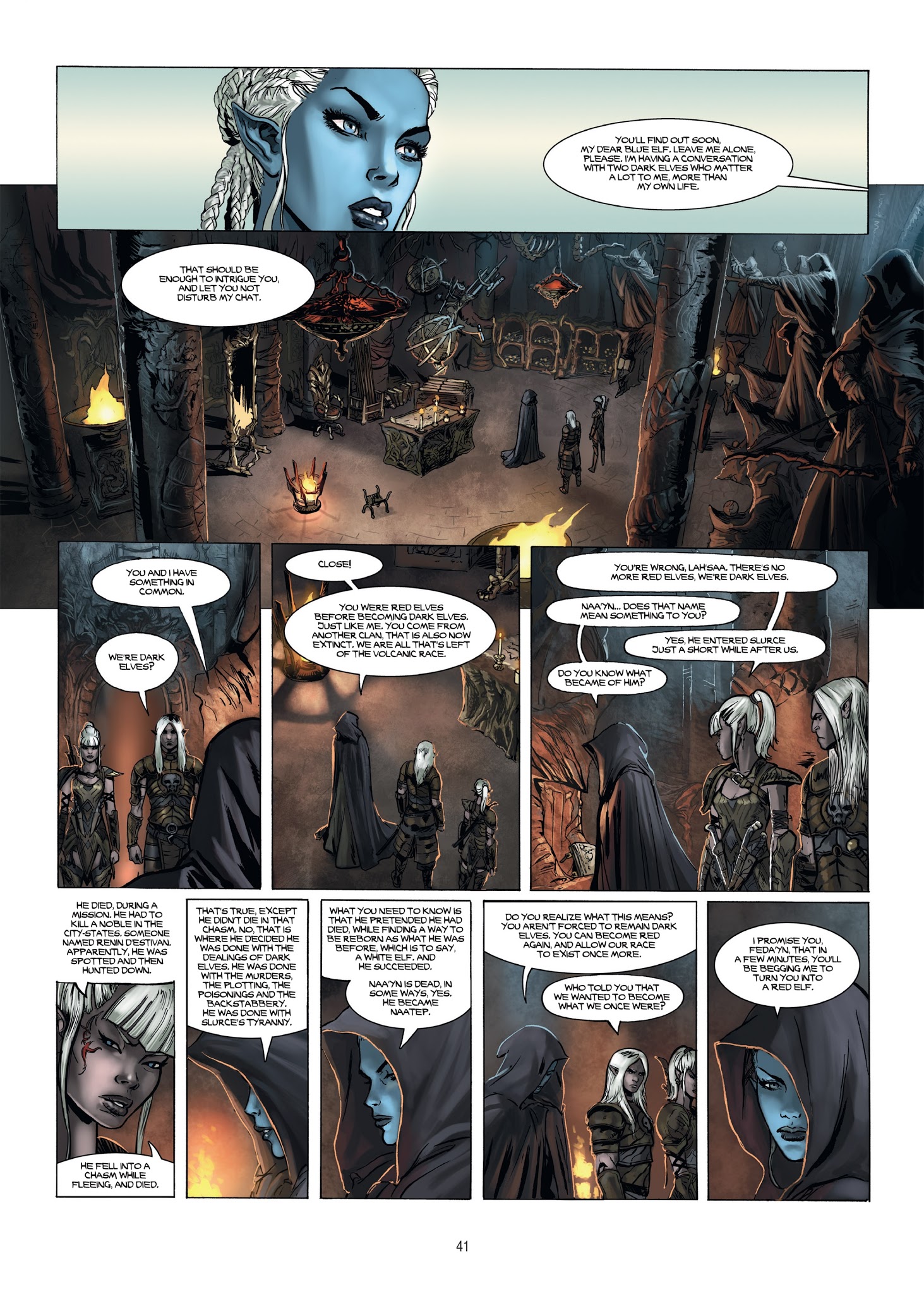 Read online Elves comic -  Issue #16 - 40
