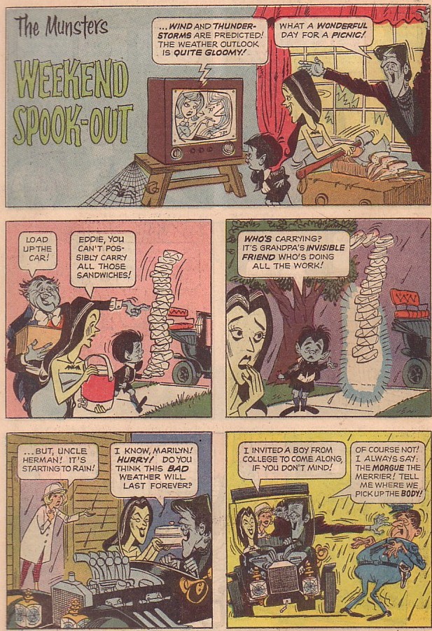 Read online The Munsters comic -  Issue #2 - 14