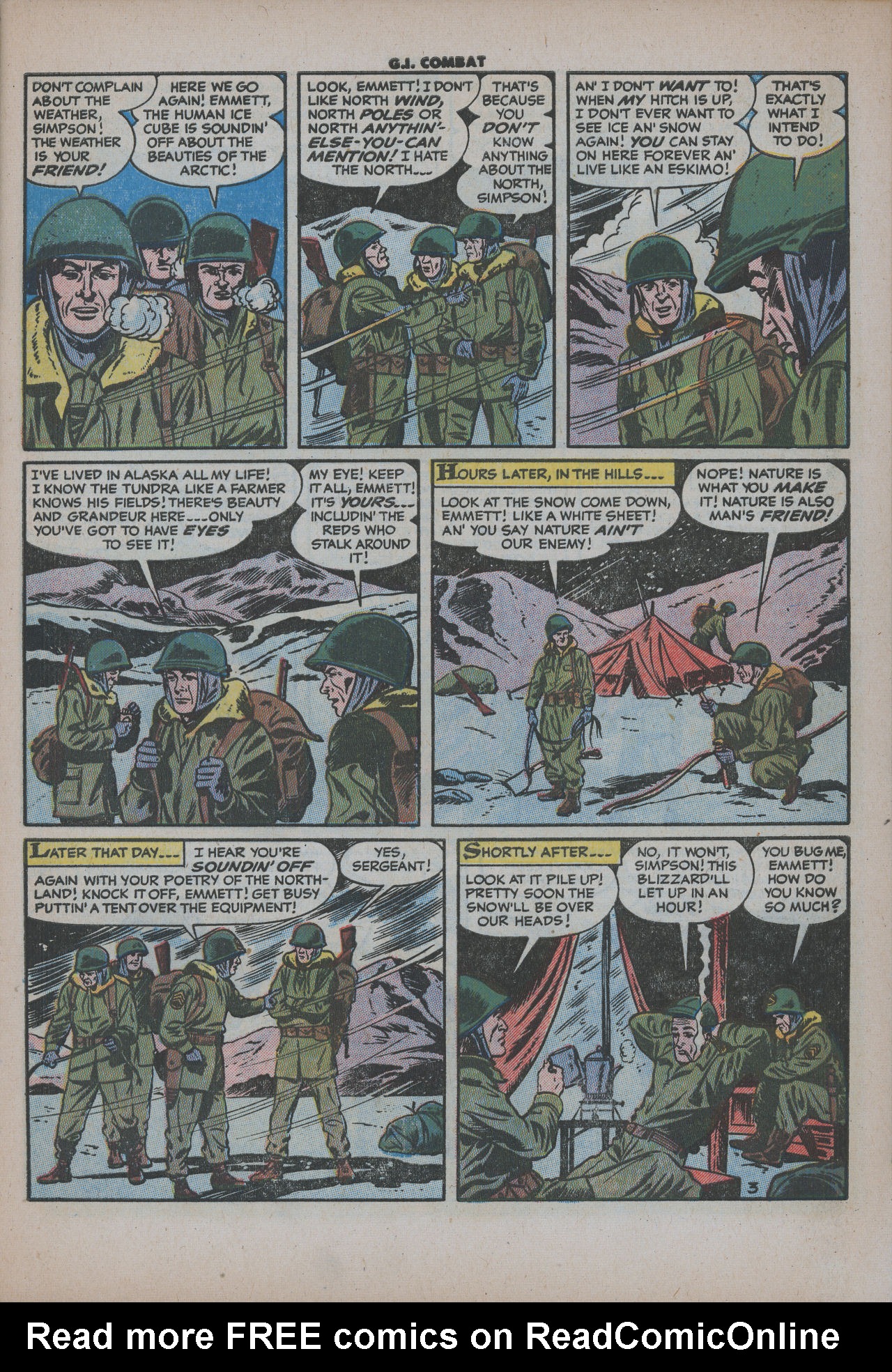 Read online G.I. Combat (1952) comic -  Issue #42 - 5