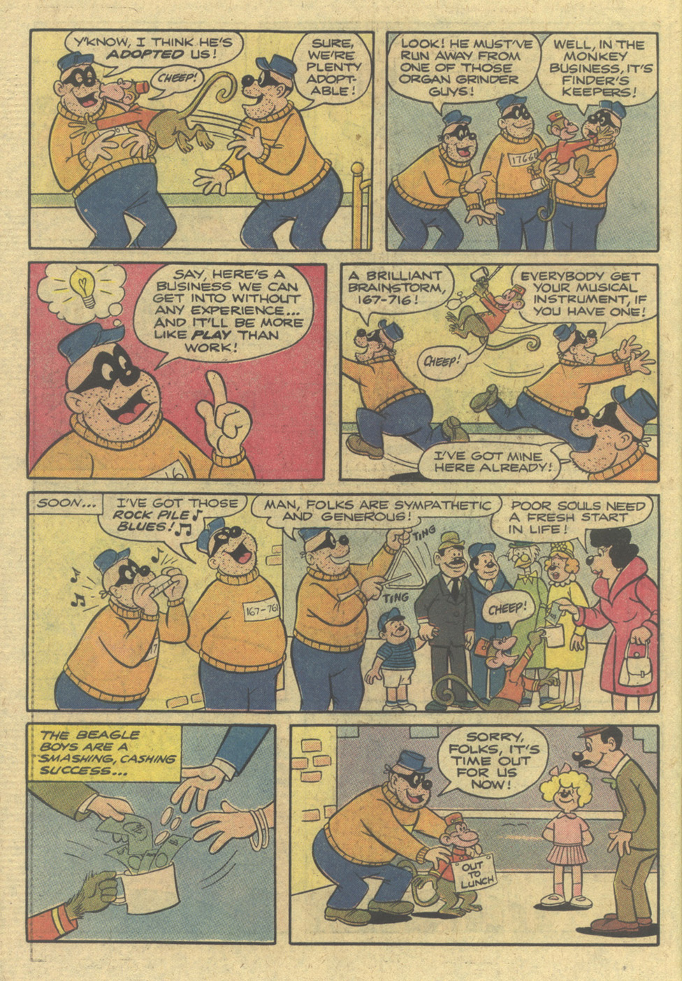 Read online Walt Disney THE BEAGLE BOYS comic -  Issue #36 - 22