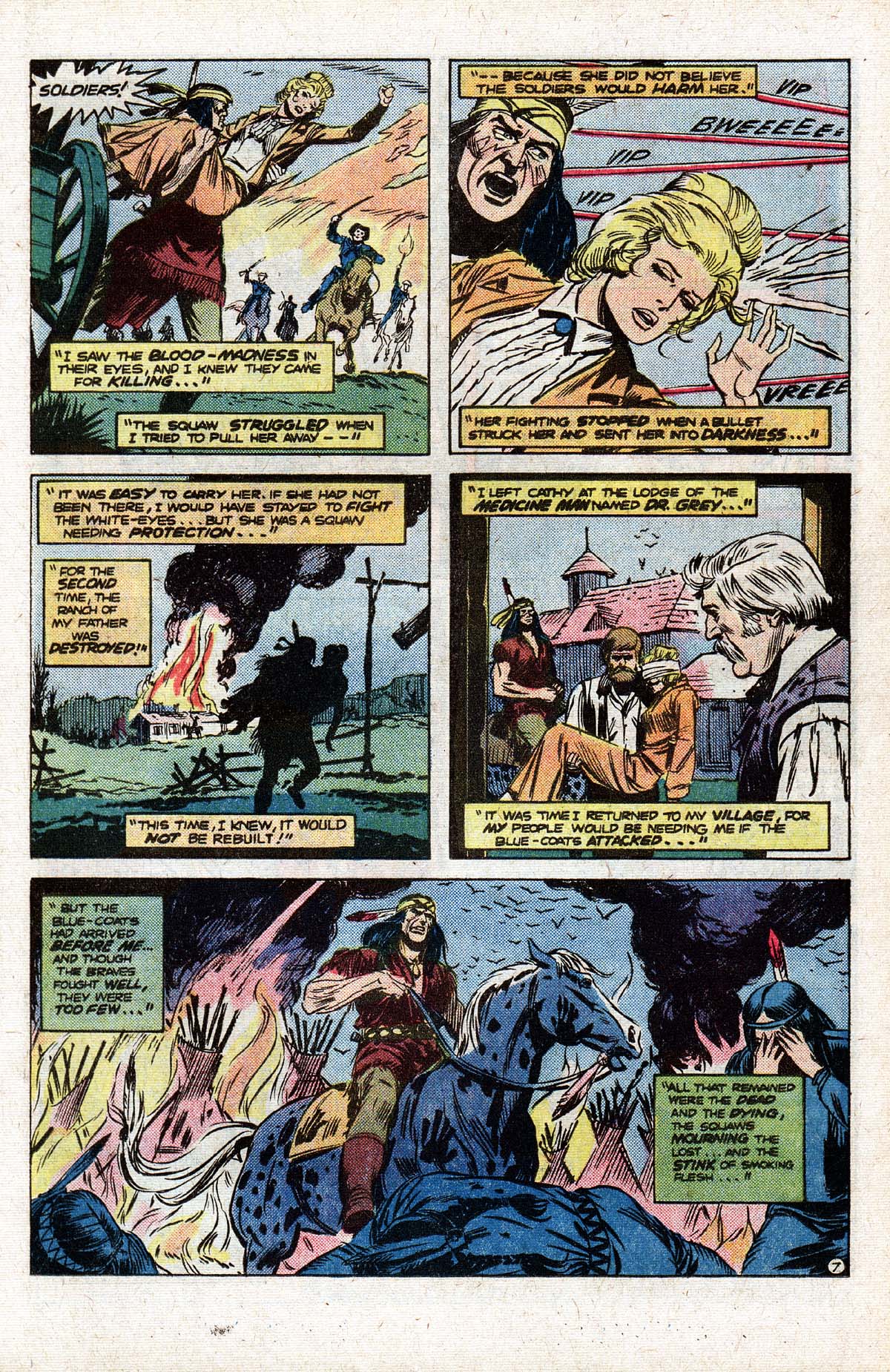 Read online Weird Western Tales (1972) comic -  Issue #45 - 11