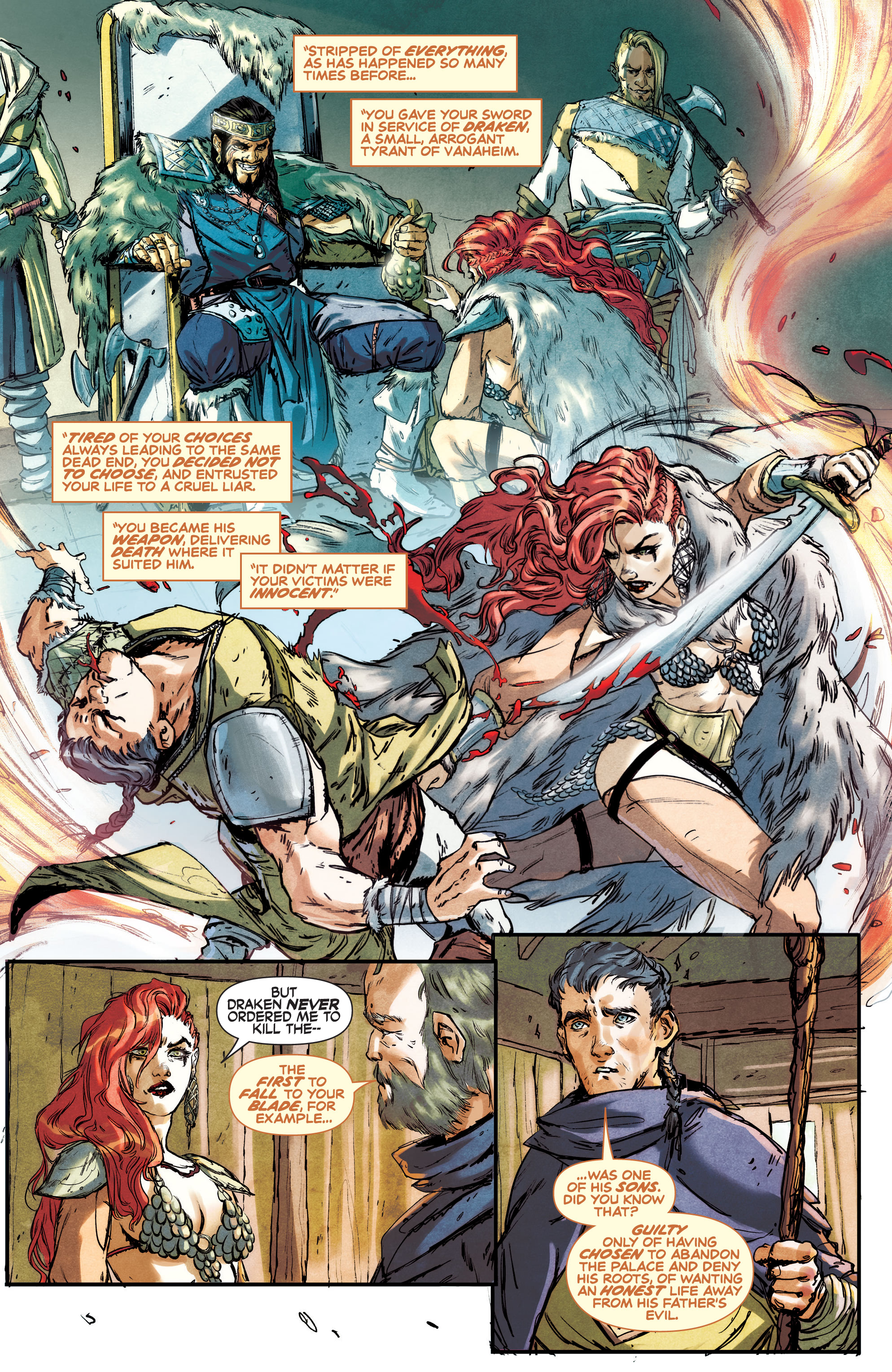 Read online Red Sonja (2019) comic -  Issue # _Holiday Special 2021 - 8