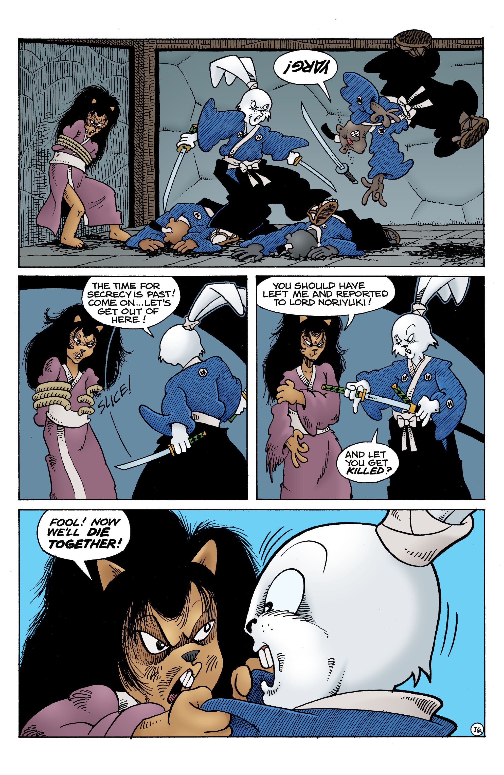 Read online Usagi Yojimbo: The Dragon Bellow Conspiracy comic -  Issue #3 - 18