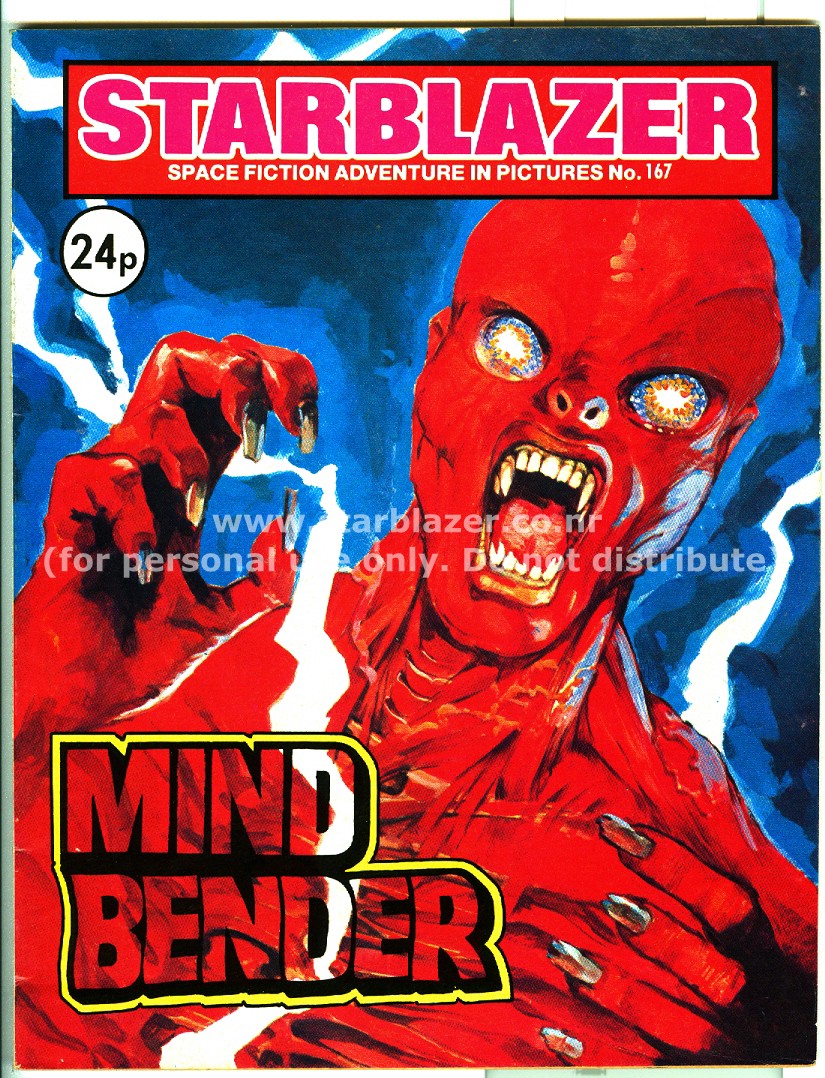 Read online Starblazer comic -  Issue #167 - 2