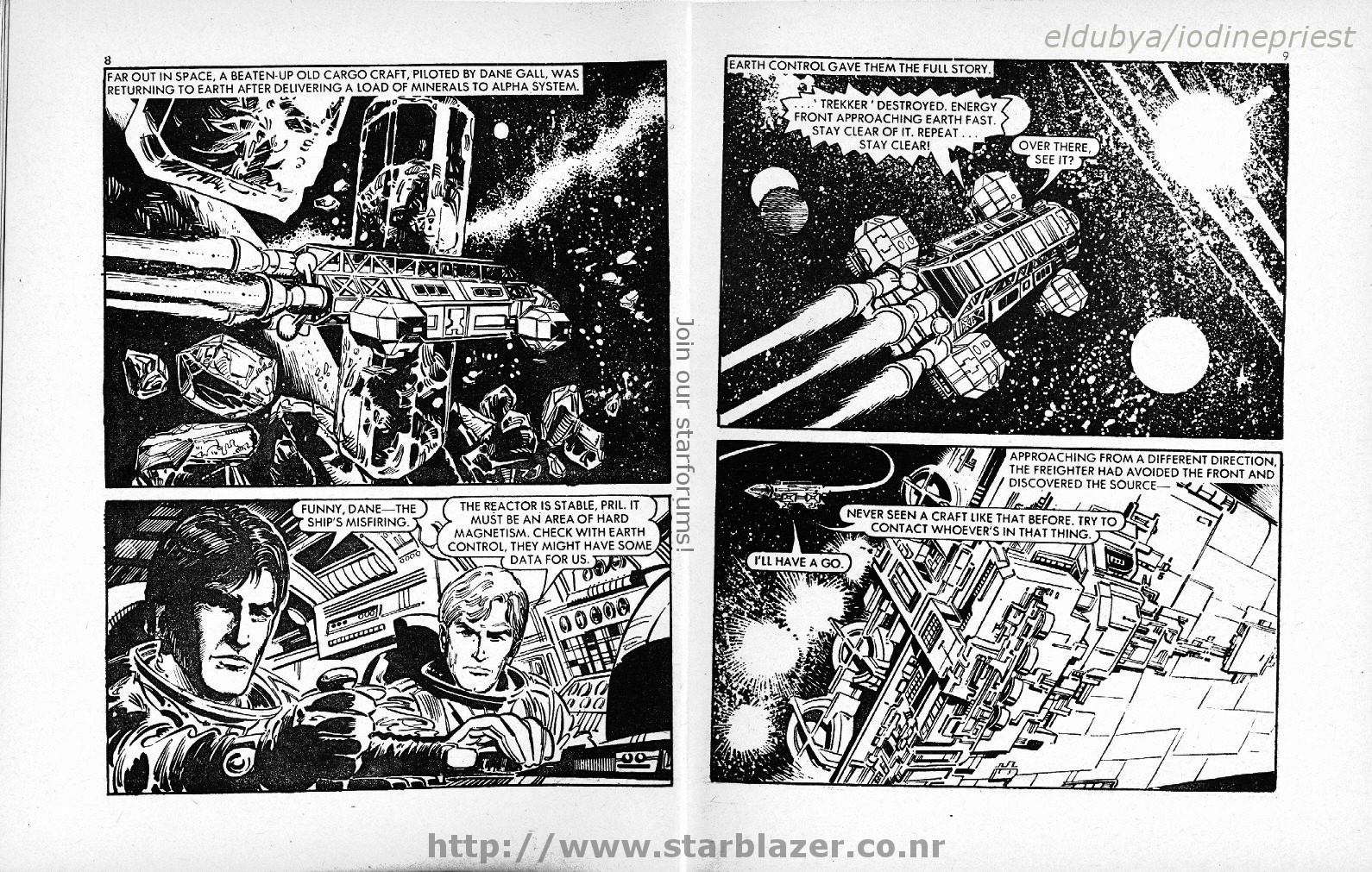 Read online Starblazer comic -  Issue #128 - 6