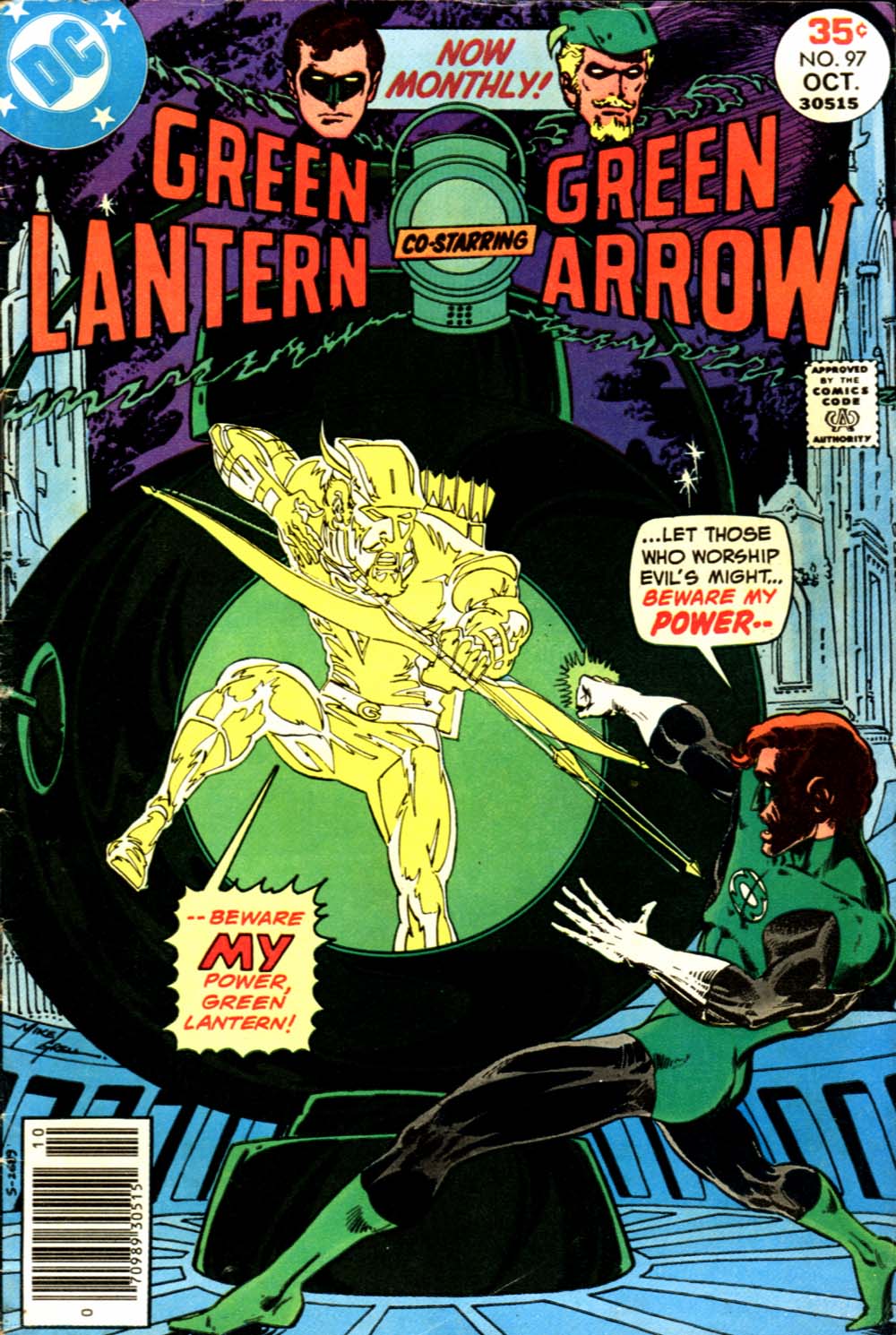 Read online Green Lantern (1960) comic -  Issue #97 - 1