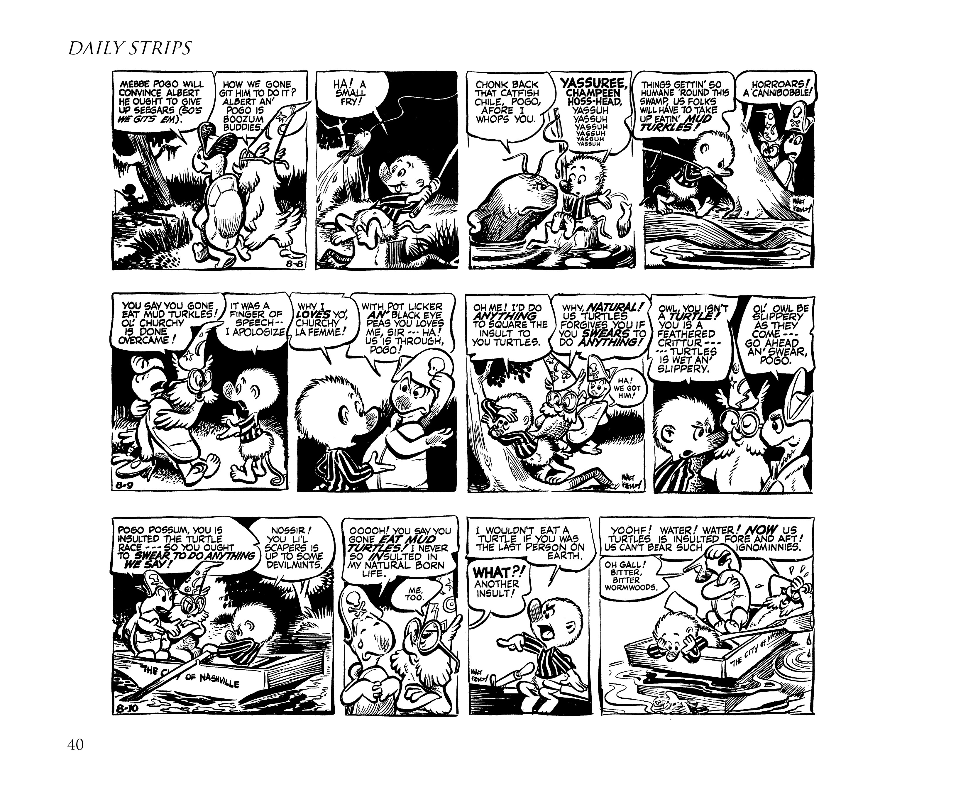 Read online Pogo by Walt Kelly: The Complete Syndicated Comic Strips comic -  Issue # TPB 1 (Part 1) - 58