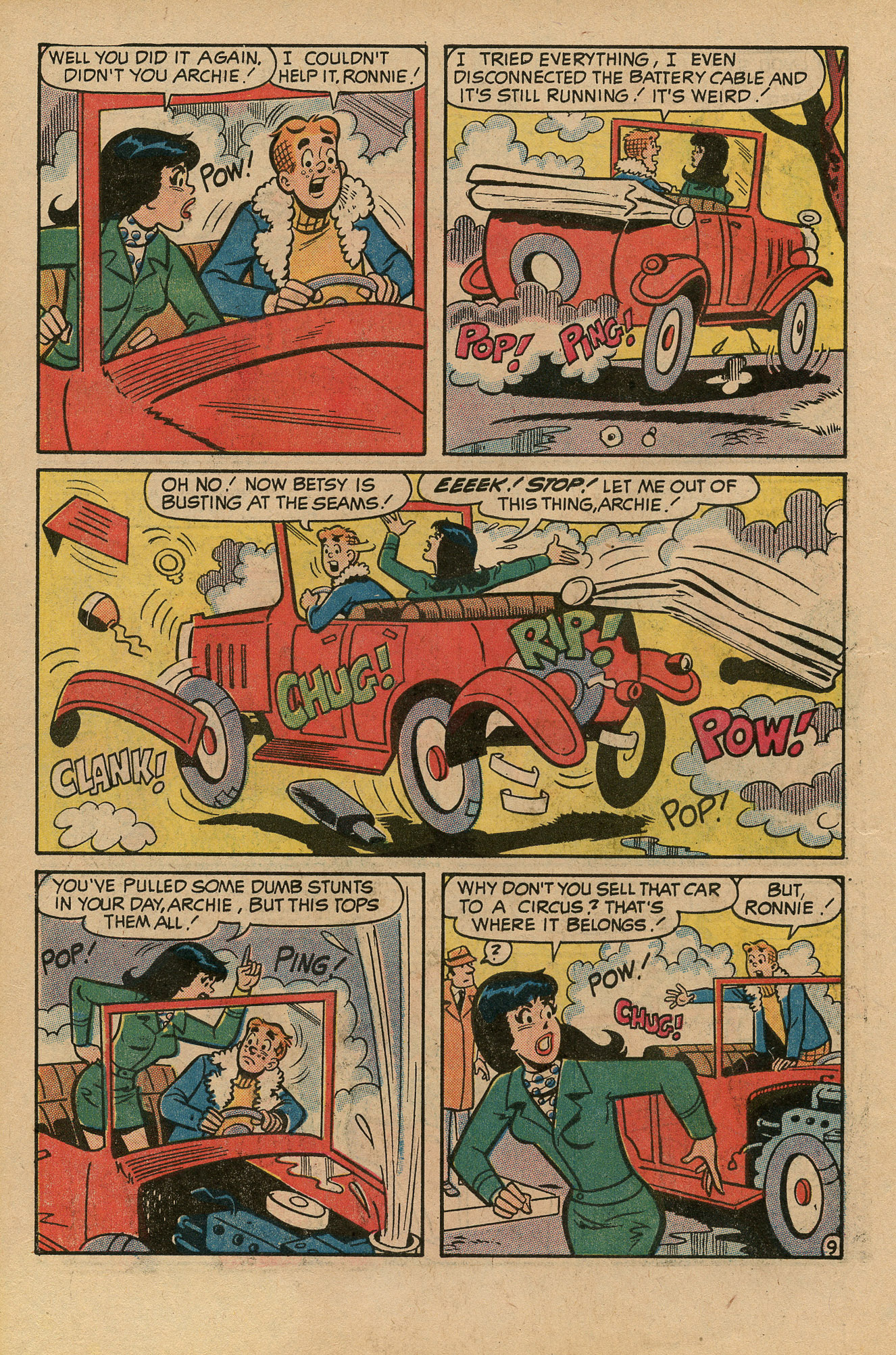 Read online Archie's TV Laugh-Out comic -  Issue #12 - 22